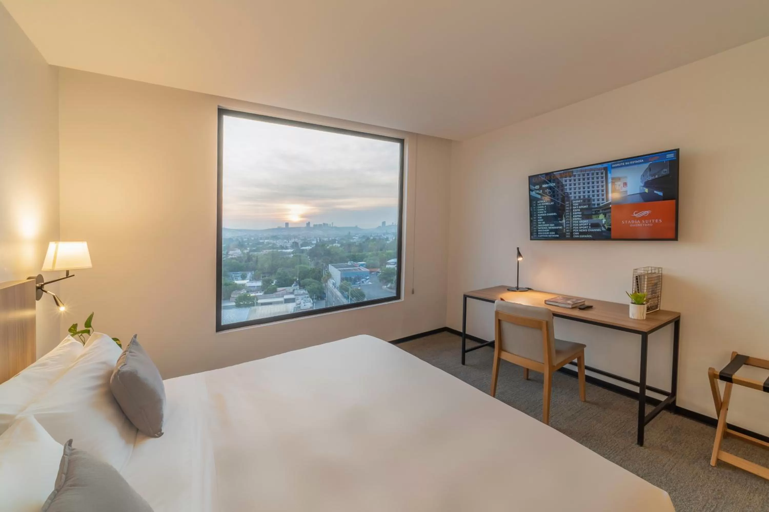 City view, Bed in Stadía Suites Querétaro Centro Histórico