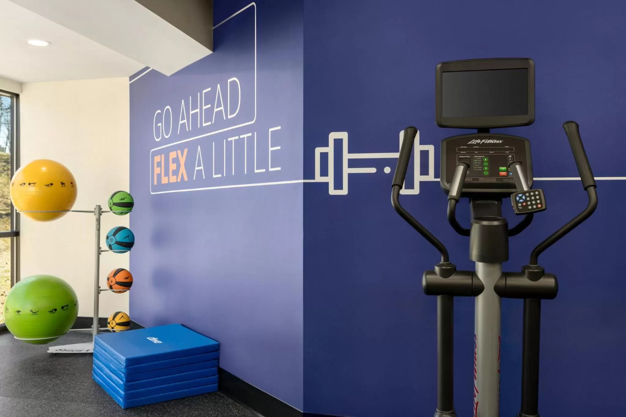 Fitness centre/facilities in Holiday Inn Express & Suites East Greenbush Albany-Skyline by IHG