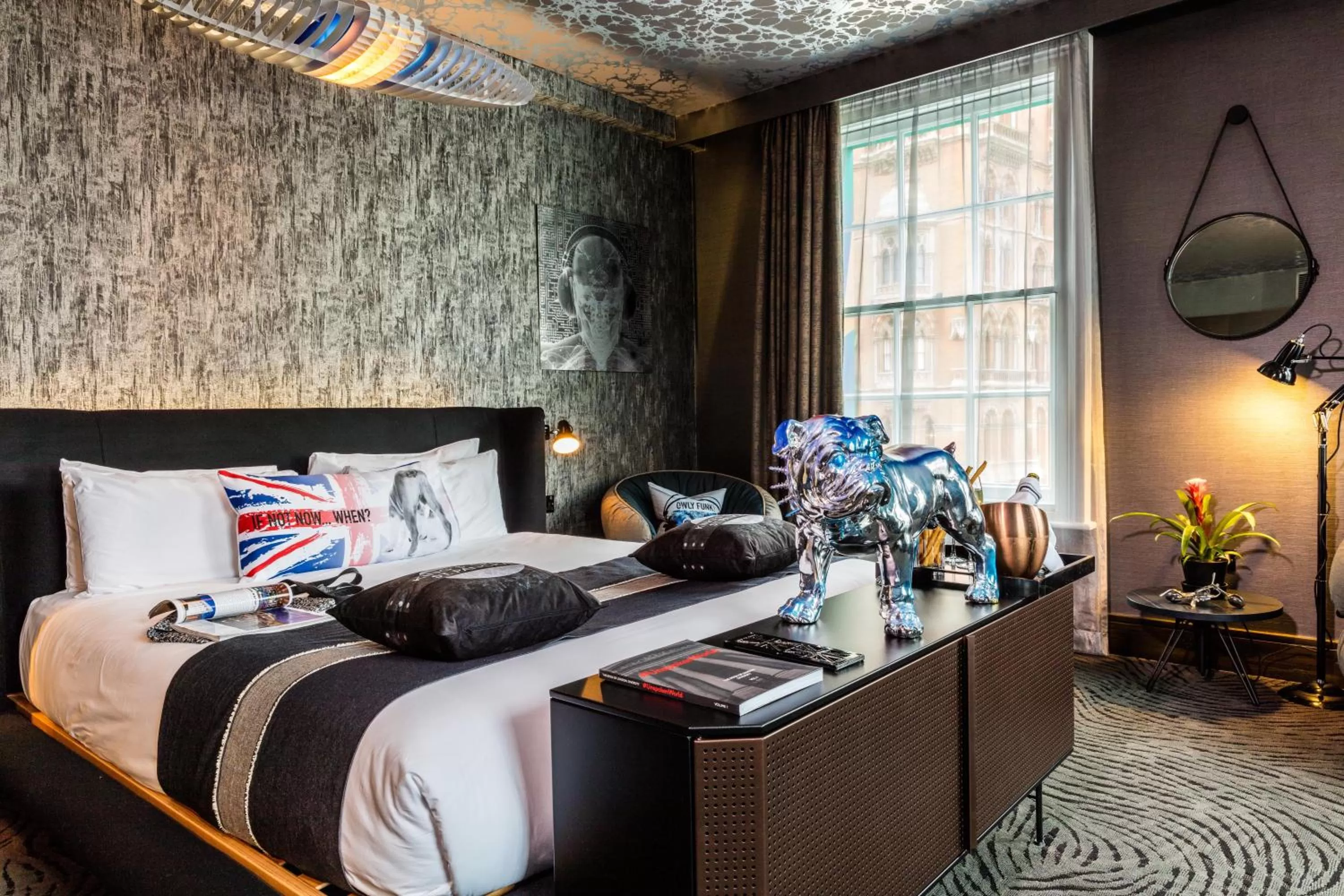 Photo of the whole room, Bed in The Megaro Hotel - Kings Cross St Pancras, London