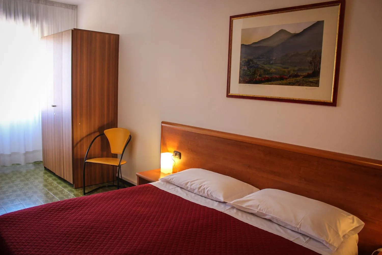 Bedroom, Bed in Hotel Centrale