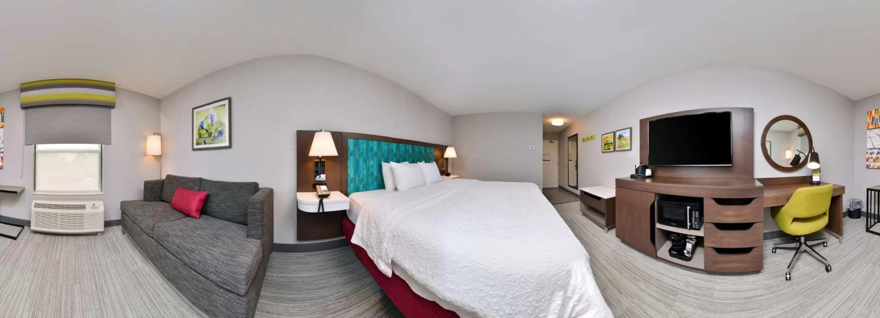 Bedroom, Bed in Hampton Inn LaPorte