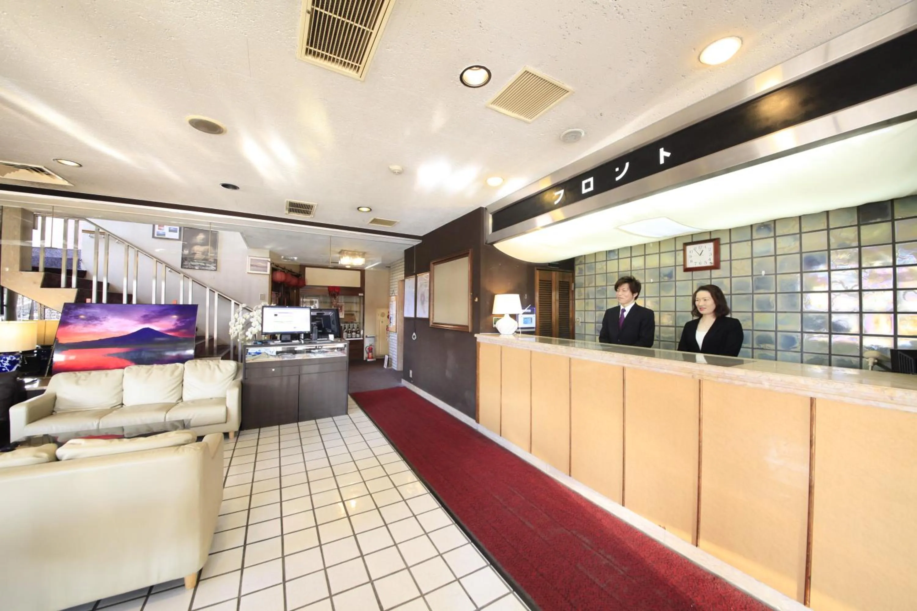 Lobby or reception in Fujinomiya Green Hotel