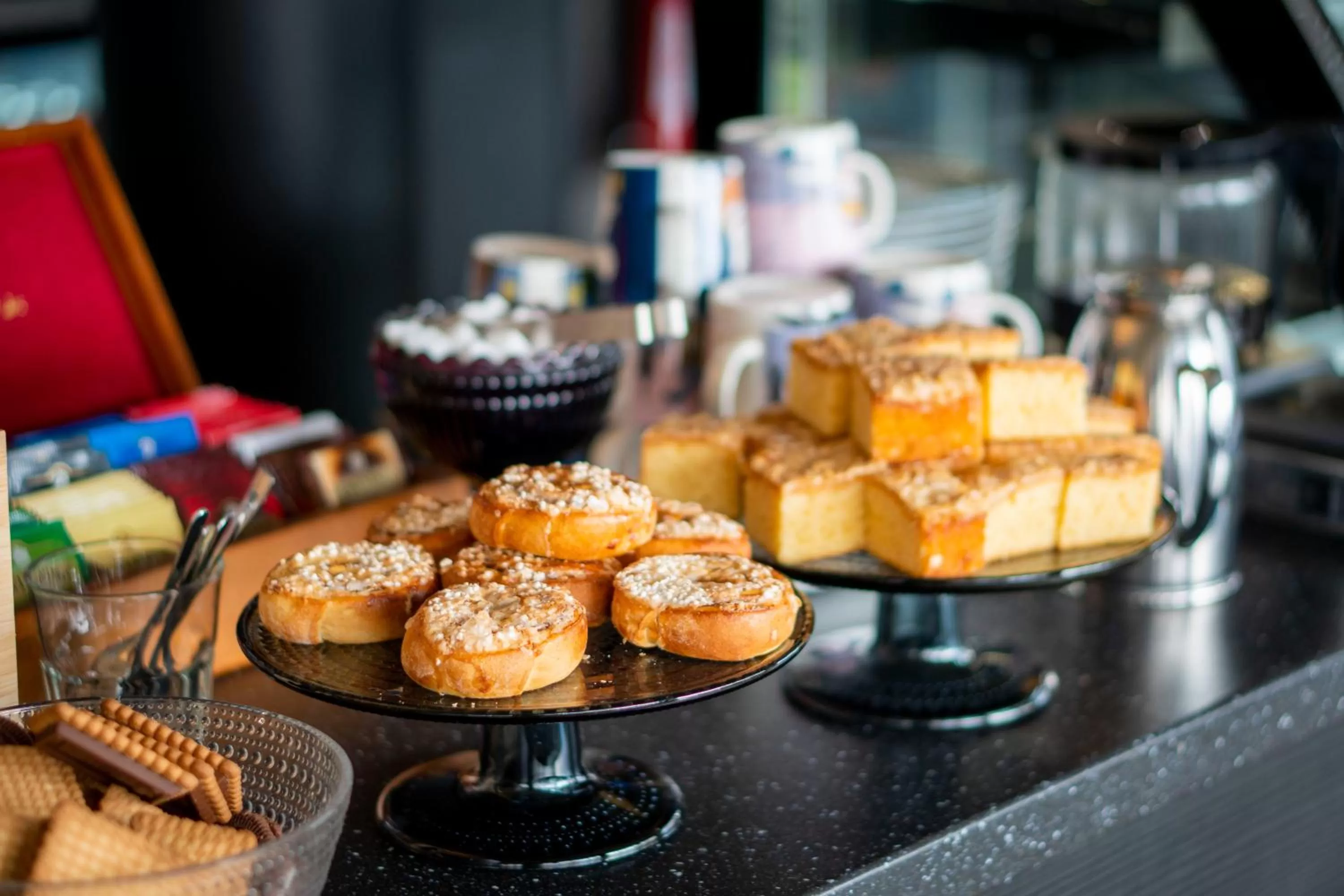 Lobby or reception in Hotelli Olof