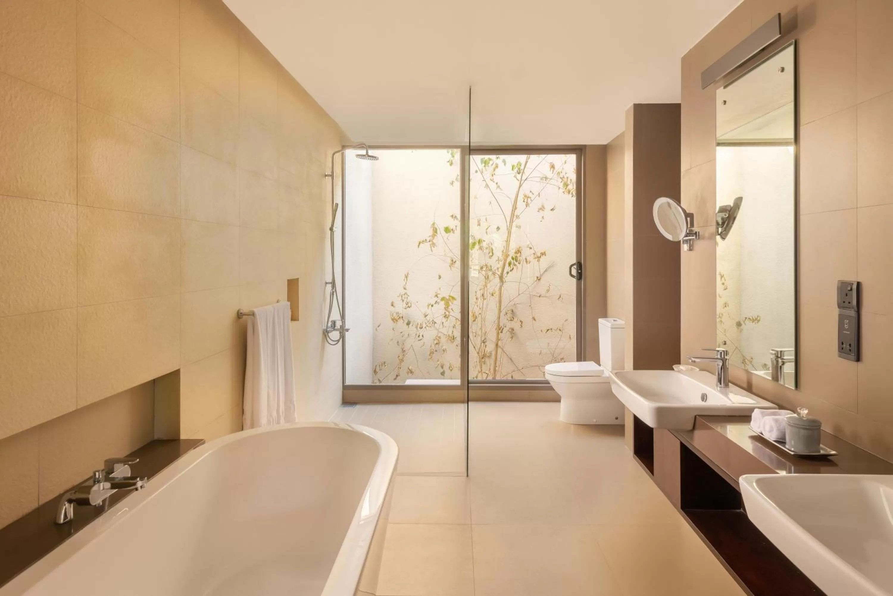 Shower in Jetwing Kandy Gallery, A Luxury Reserve