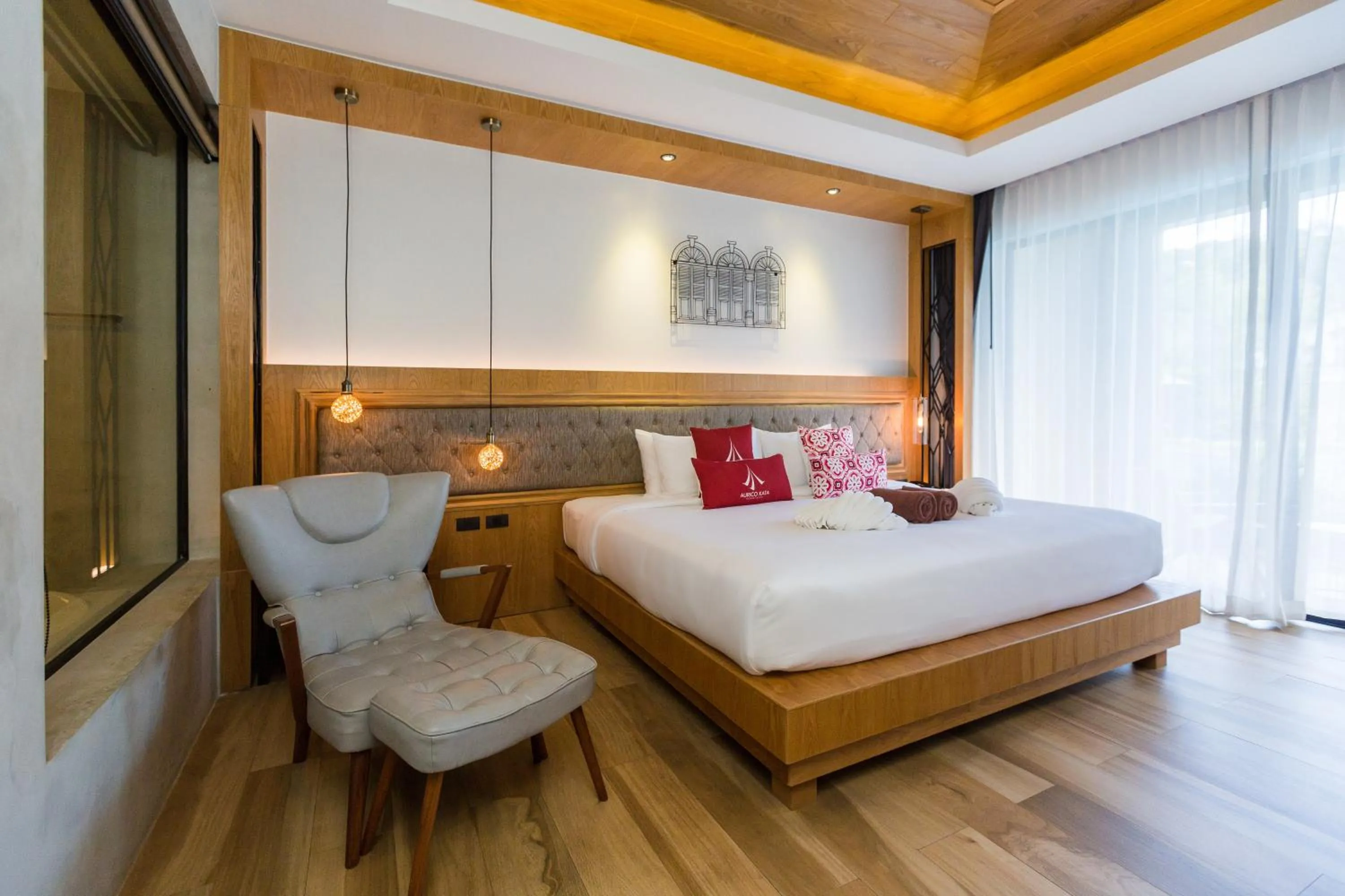 Bed in Aurico Kata Resort & Spa - SHA Extra Plus