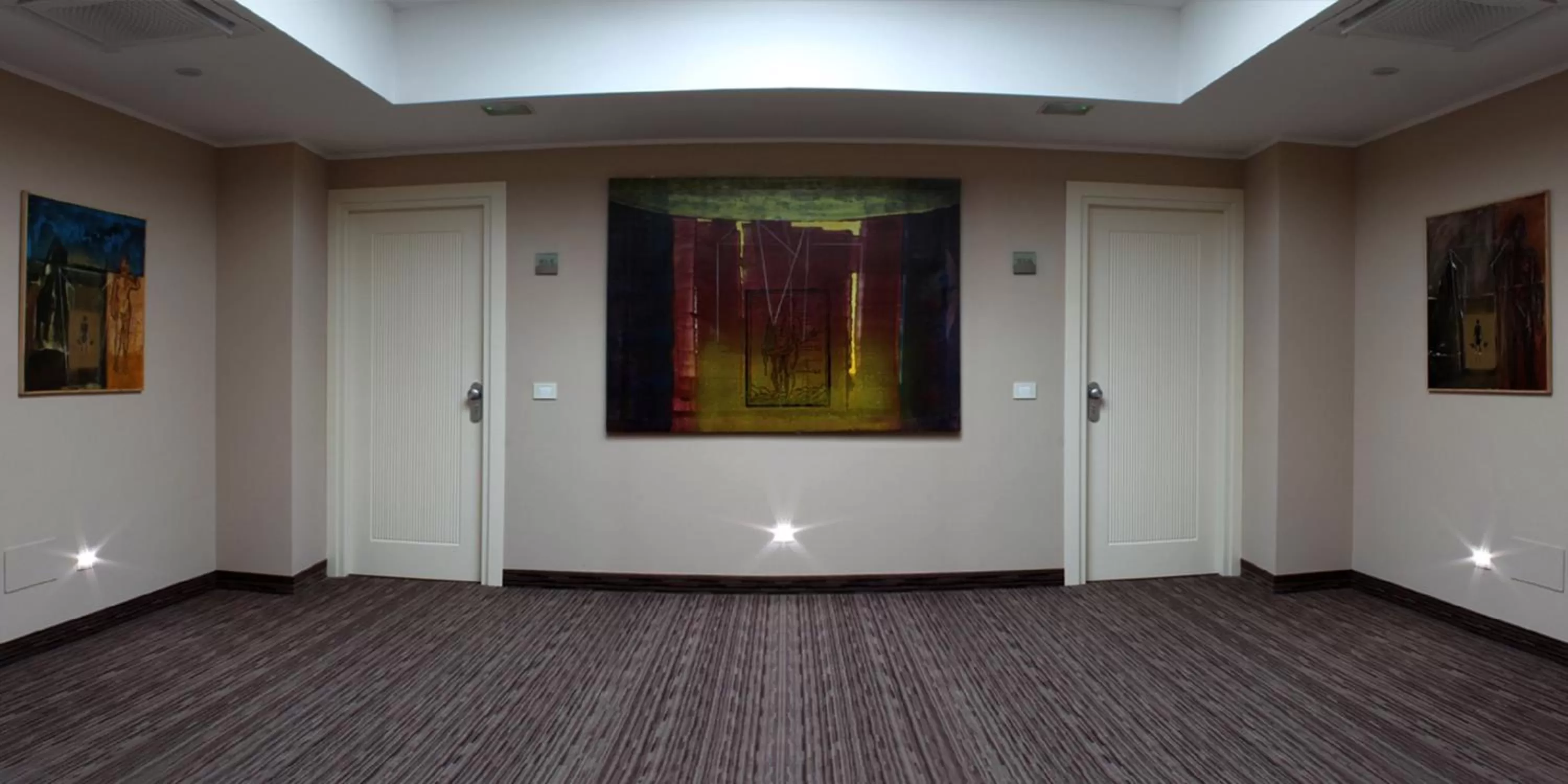 Decorative detail in Palazzo Giordano Bruno