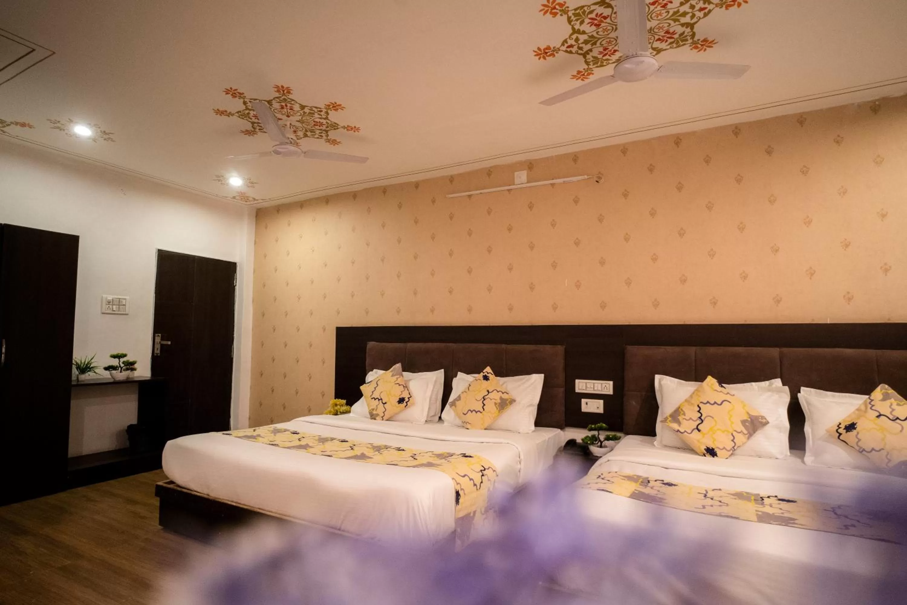 Photo of the whole room, Bed in Tripli Hotels Arunoday Palace