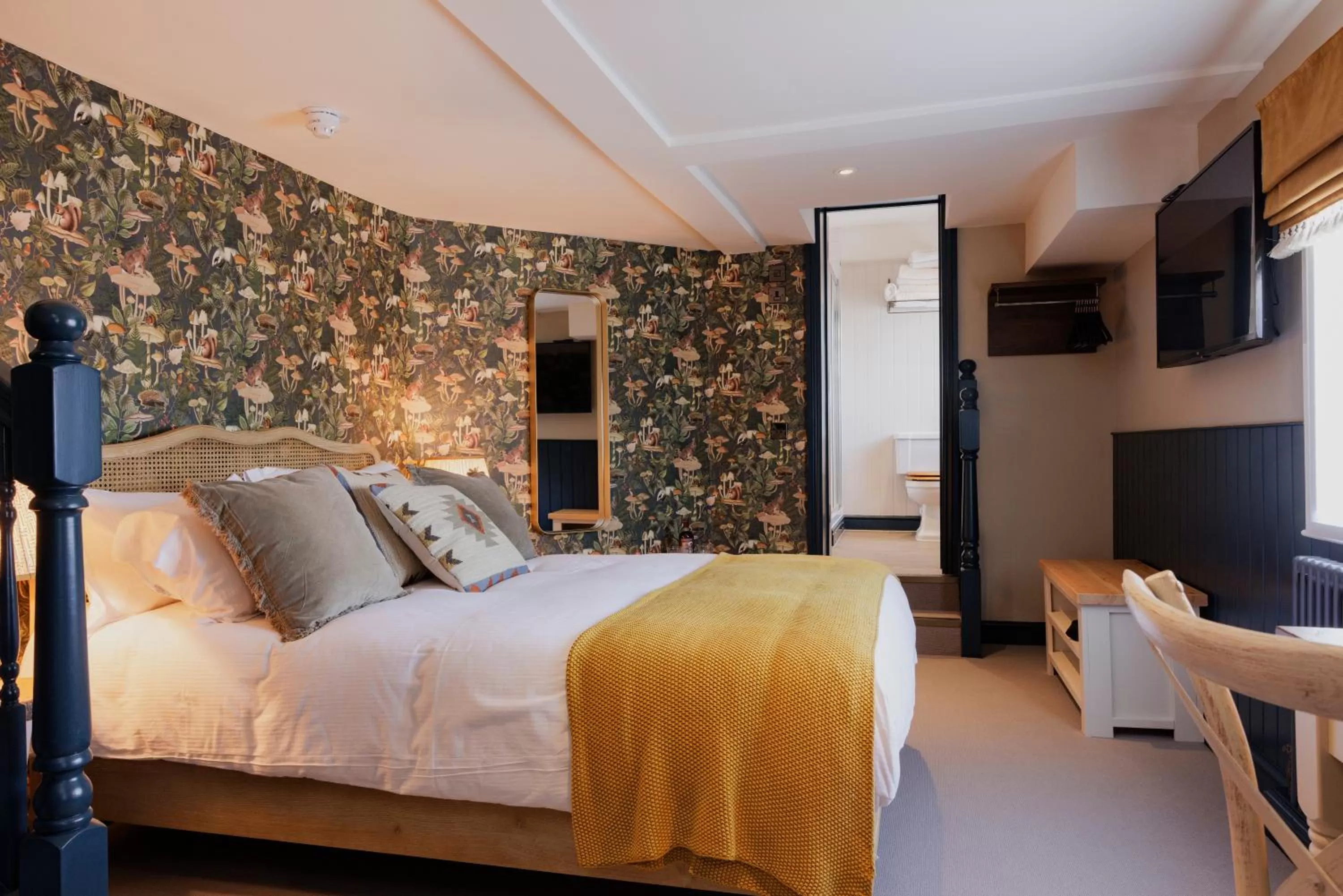 Bed in The George & Dragon