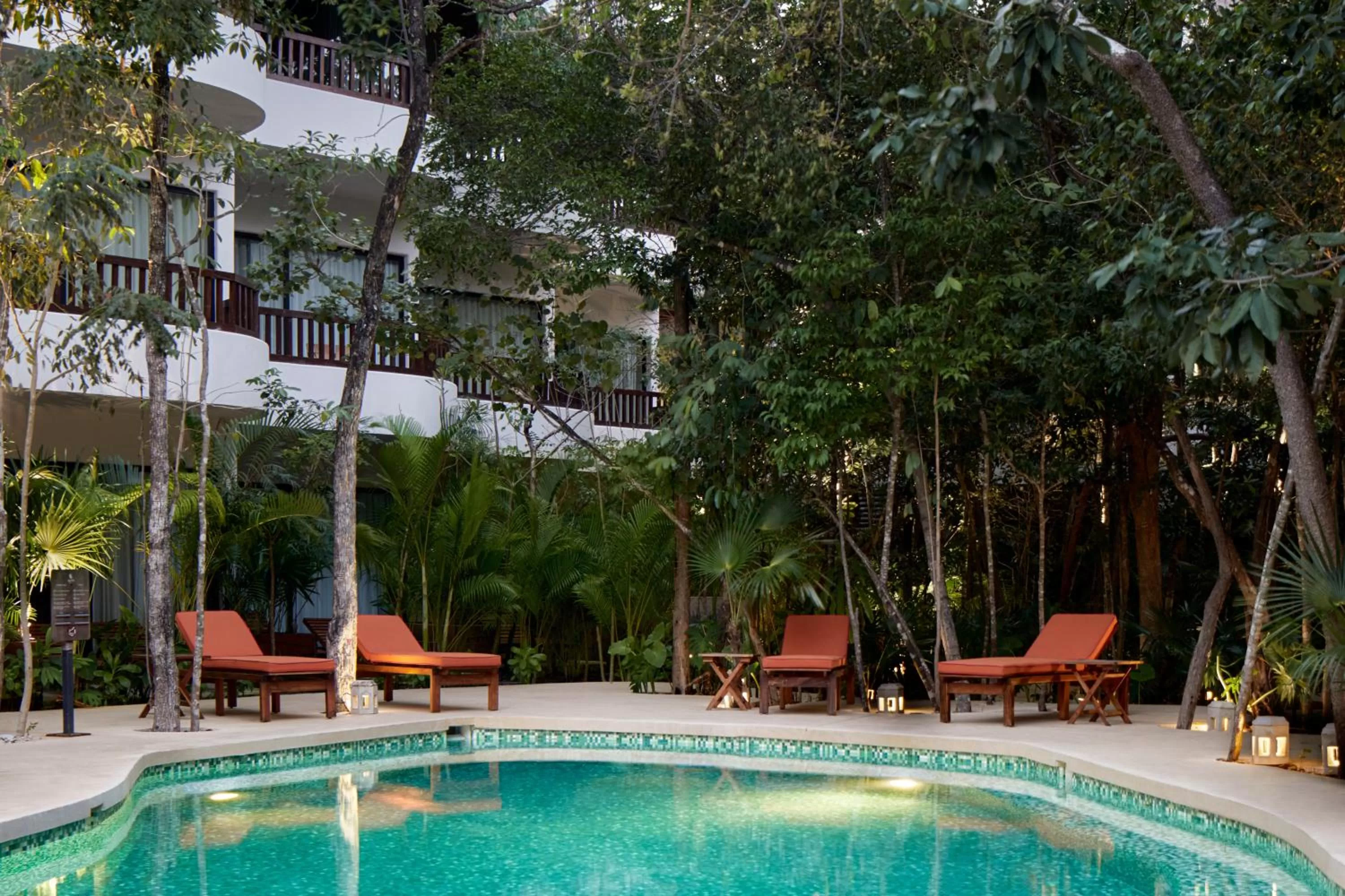 Swimming pool in Kimpton Aluna Resort Tulum by IHG