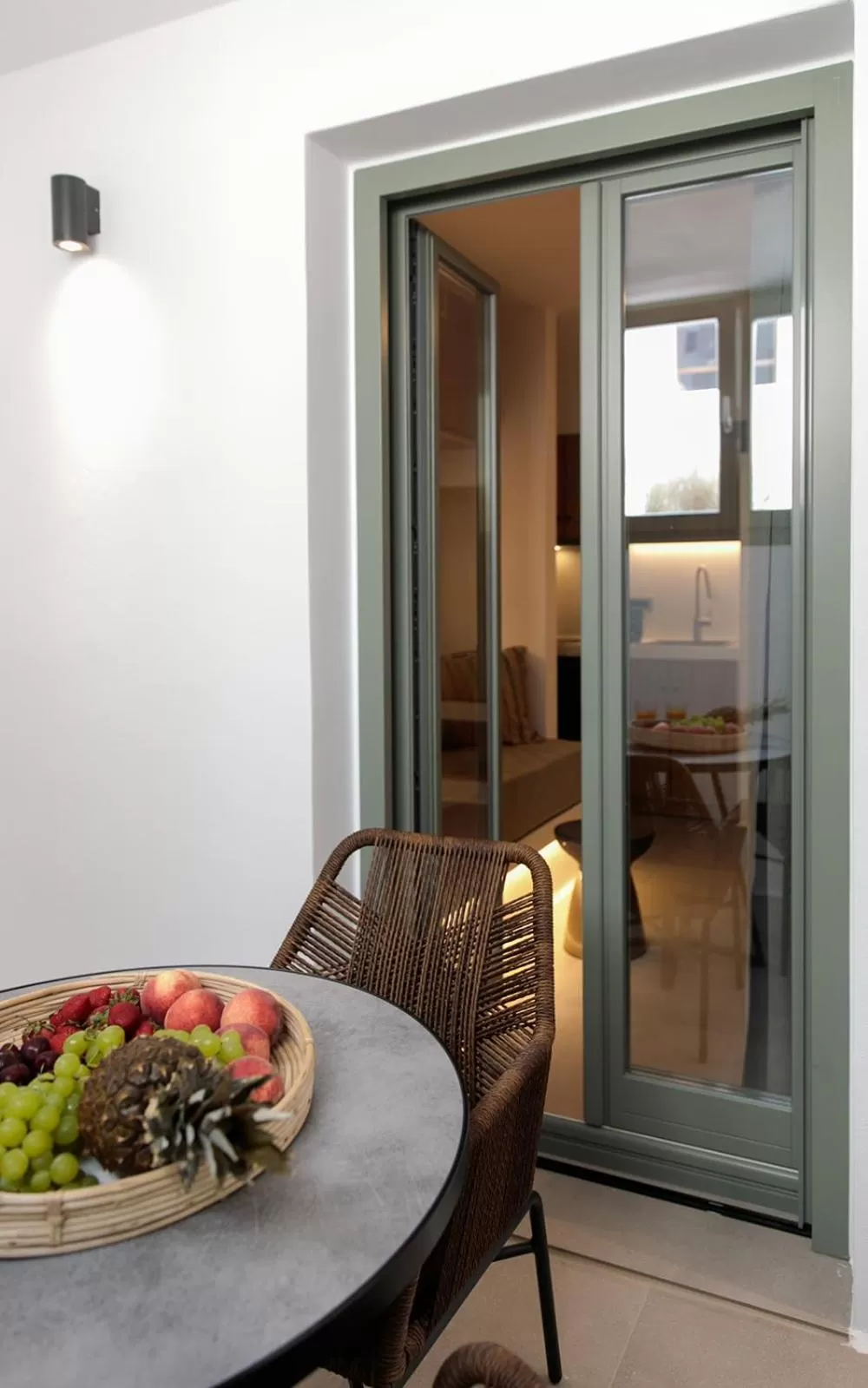 Balcony/Terrace in Makava Suites Naxos