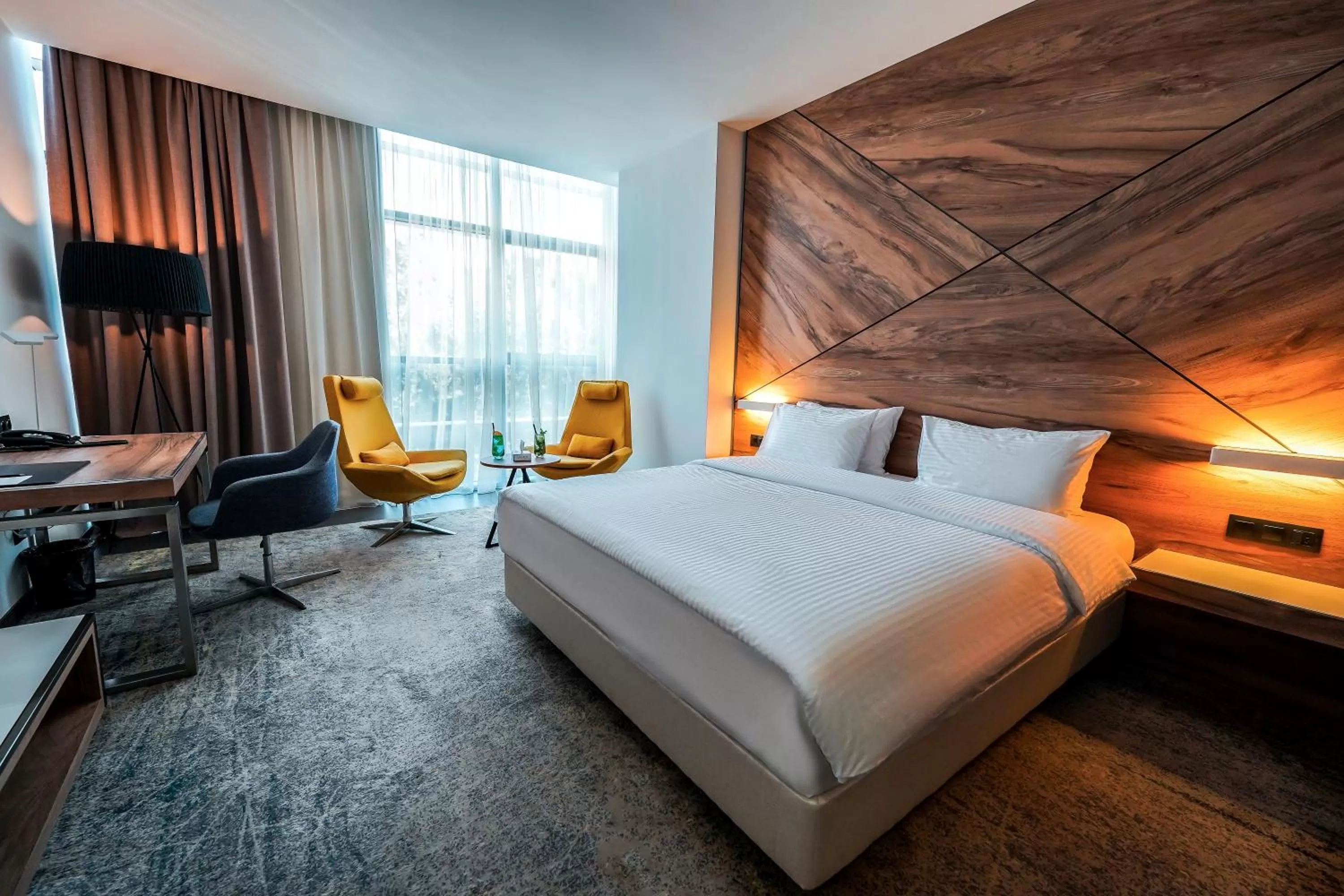 Photo of the whole room, Bed in Messier 53 Hotel Yerevan