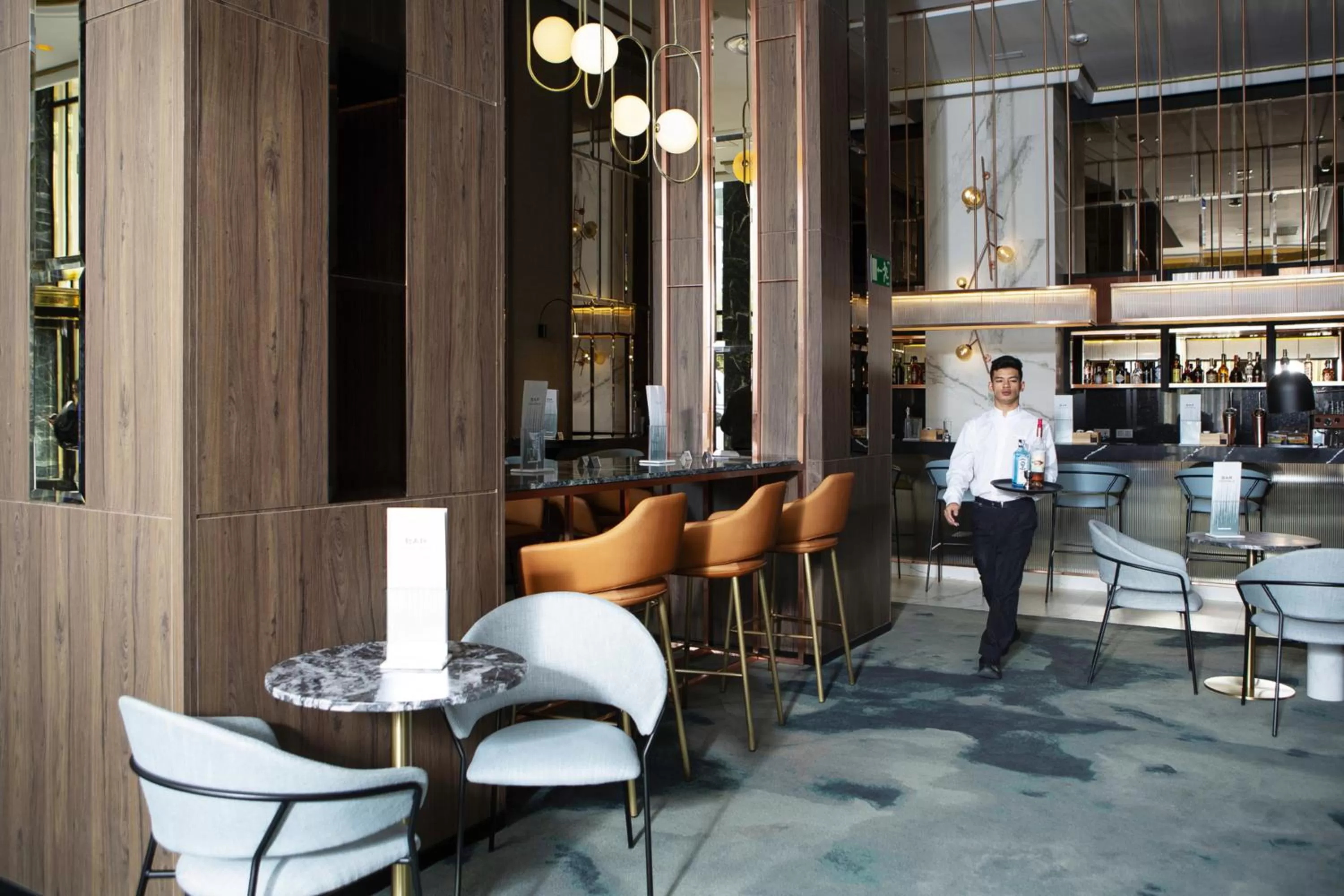 Lounge or bar in Riu Plaza España