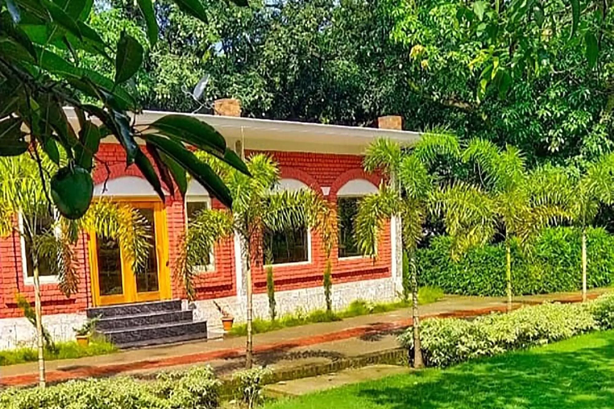 Property building in FabHotel Corbett Green View Garden and Stay