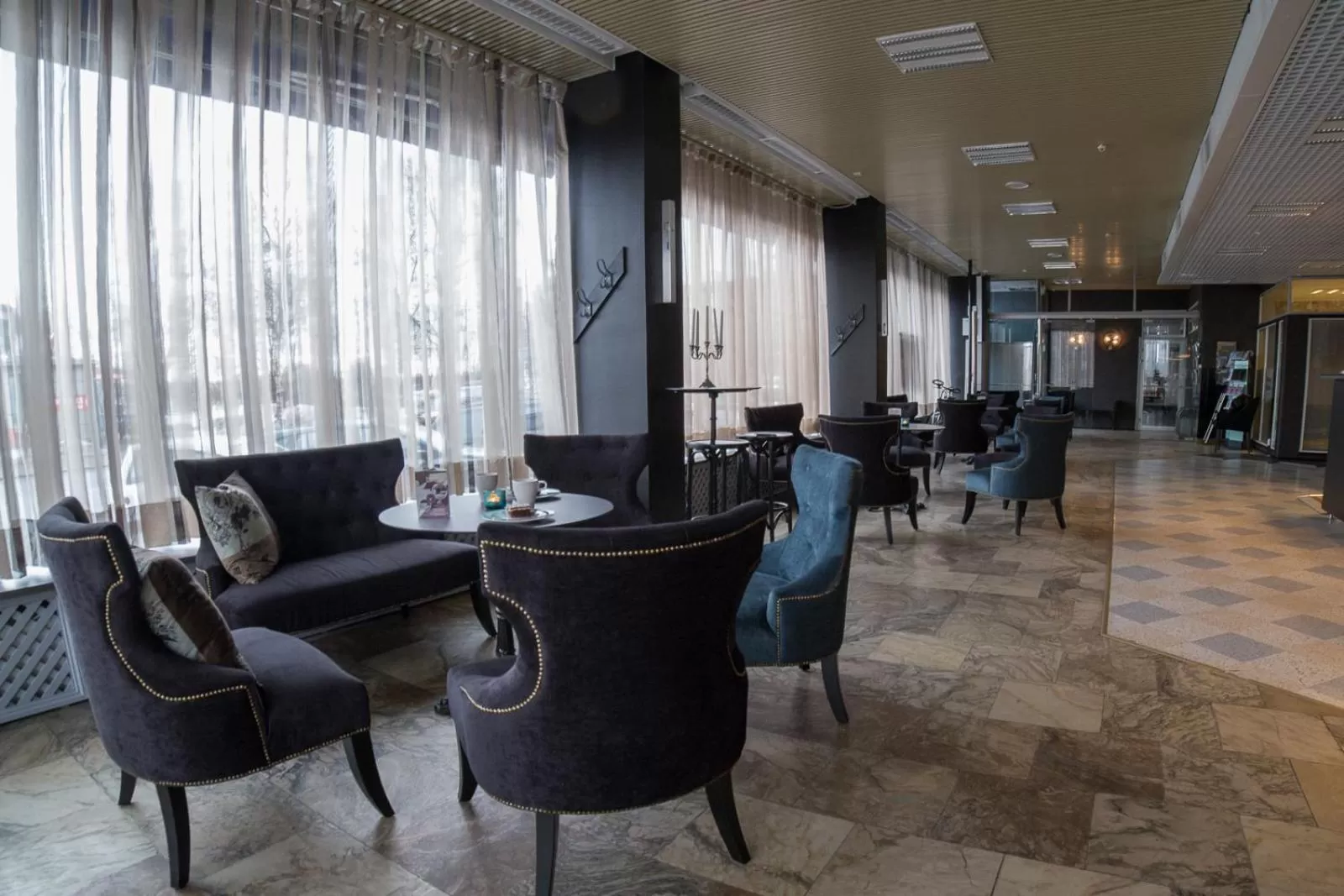 Lobby or reception in Hotelli Olof