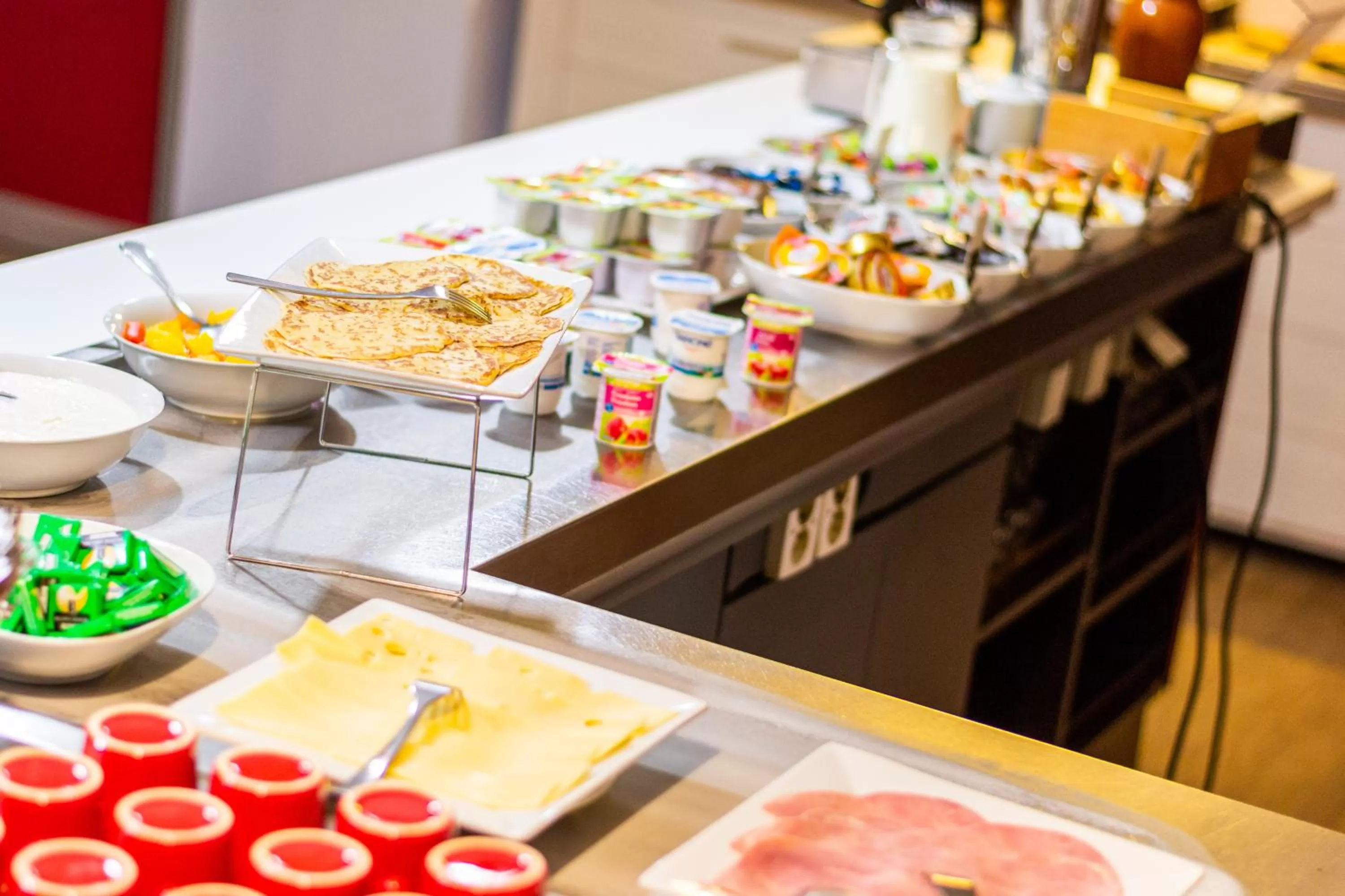 Buffet breakfast in initial by balladins La Roche-sur-Yon