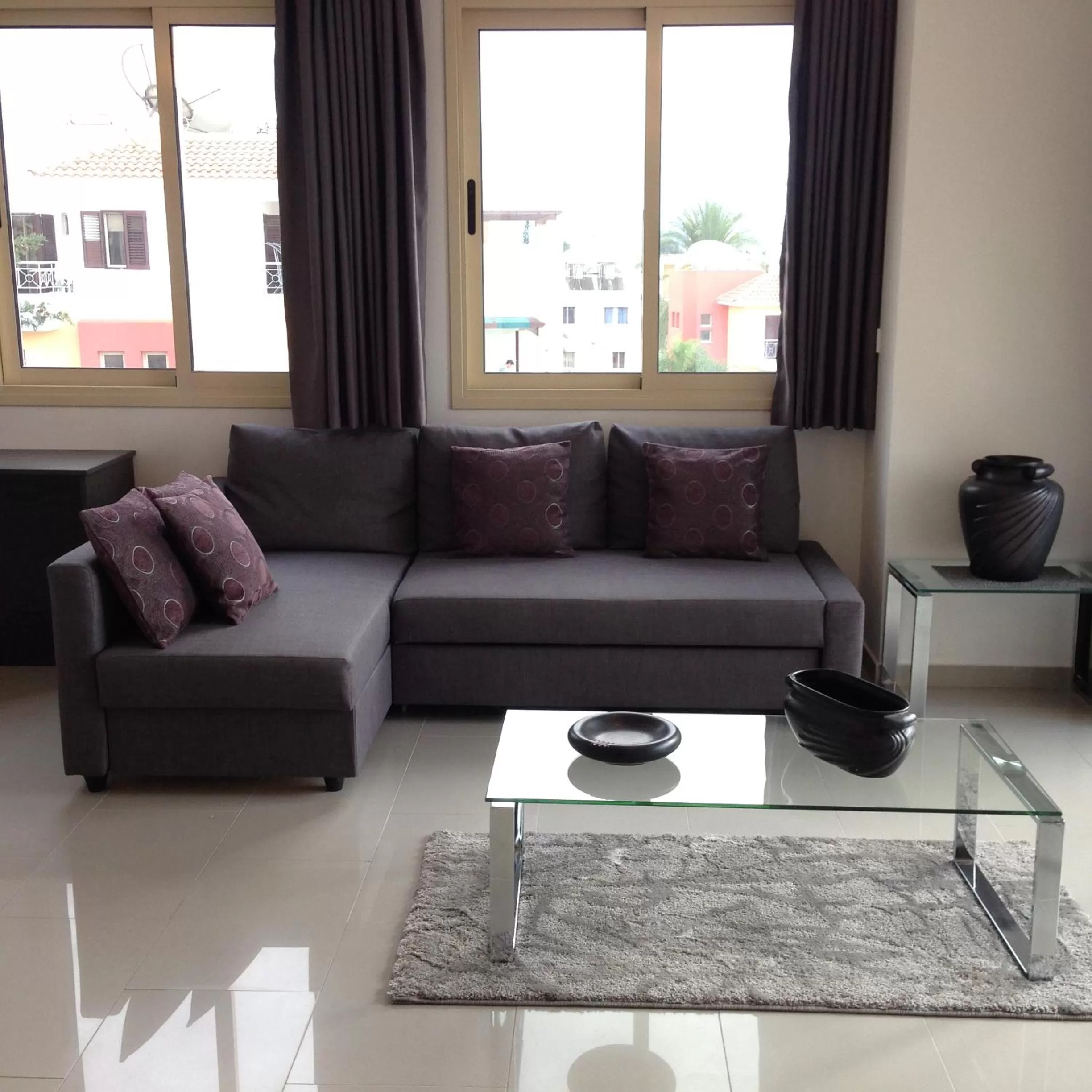 Living room in Panklitos Tourist Apartments