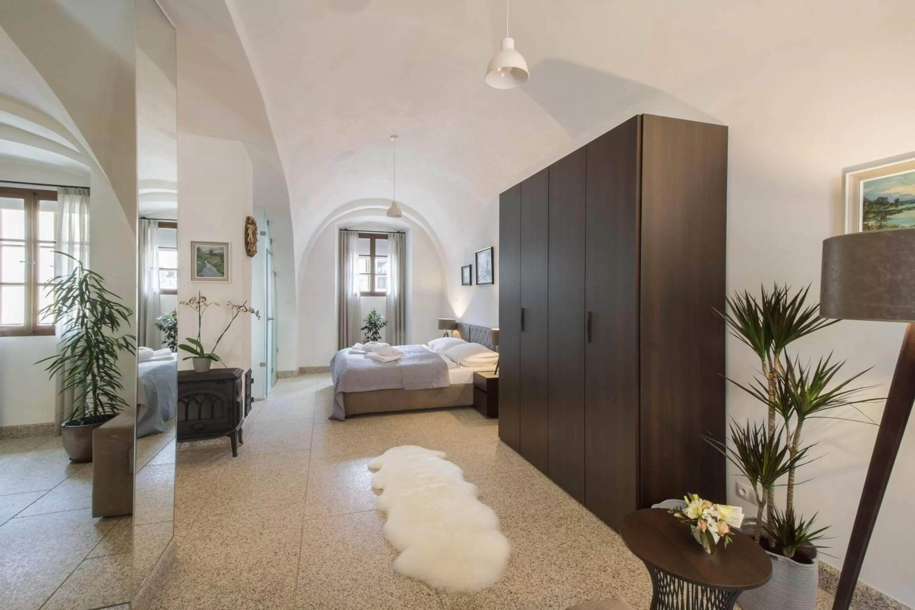 Photo of the whole room, Bed in Apartmány Šupina