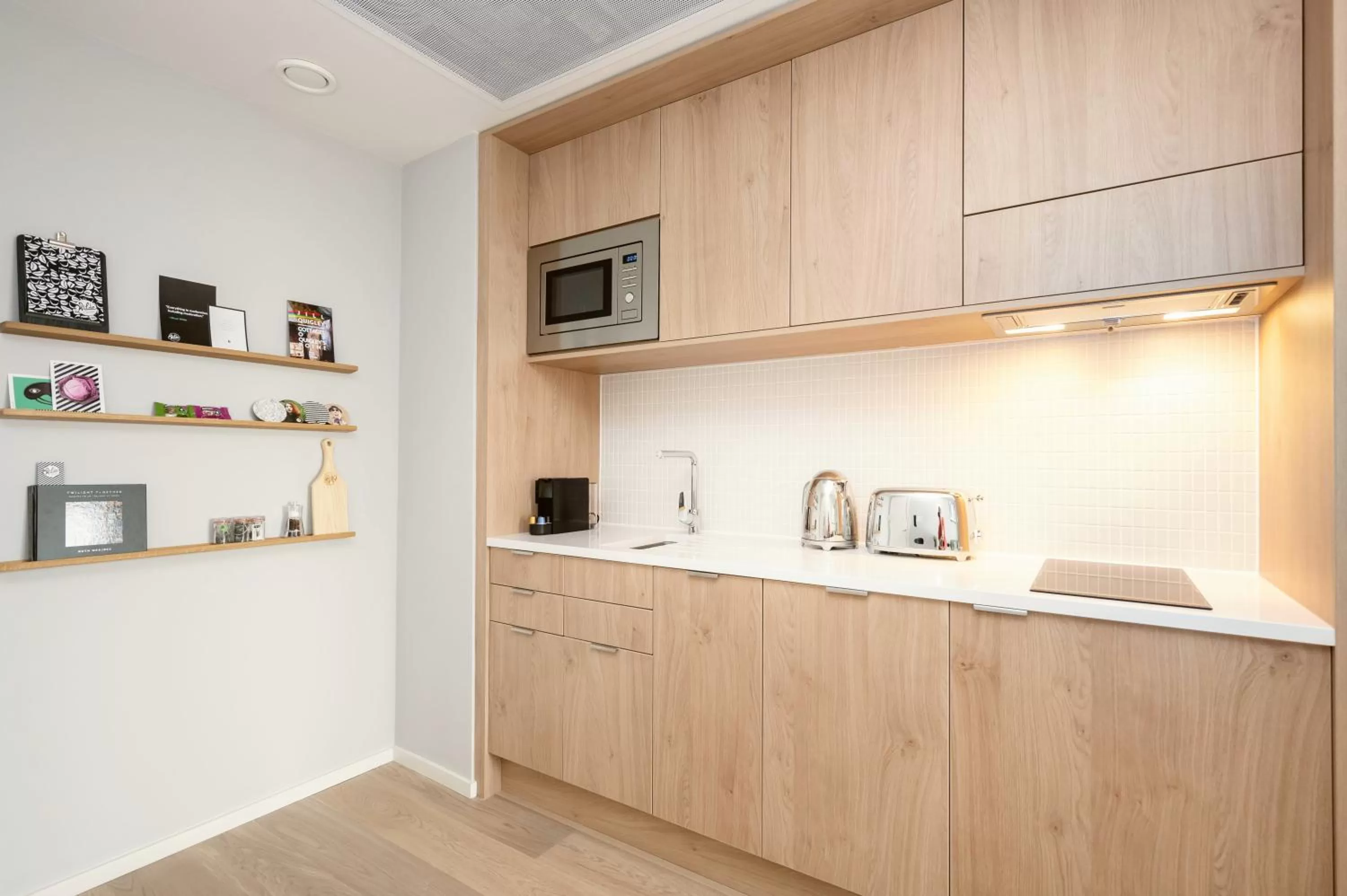 Kitchen or kitchenette in Wilde Aparthotels Manchester City Centre