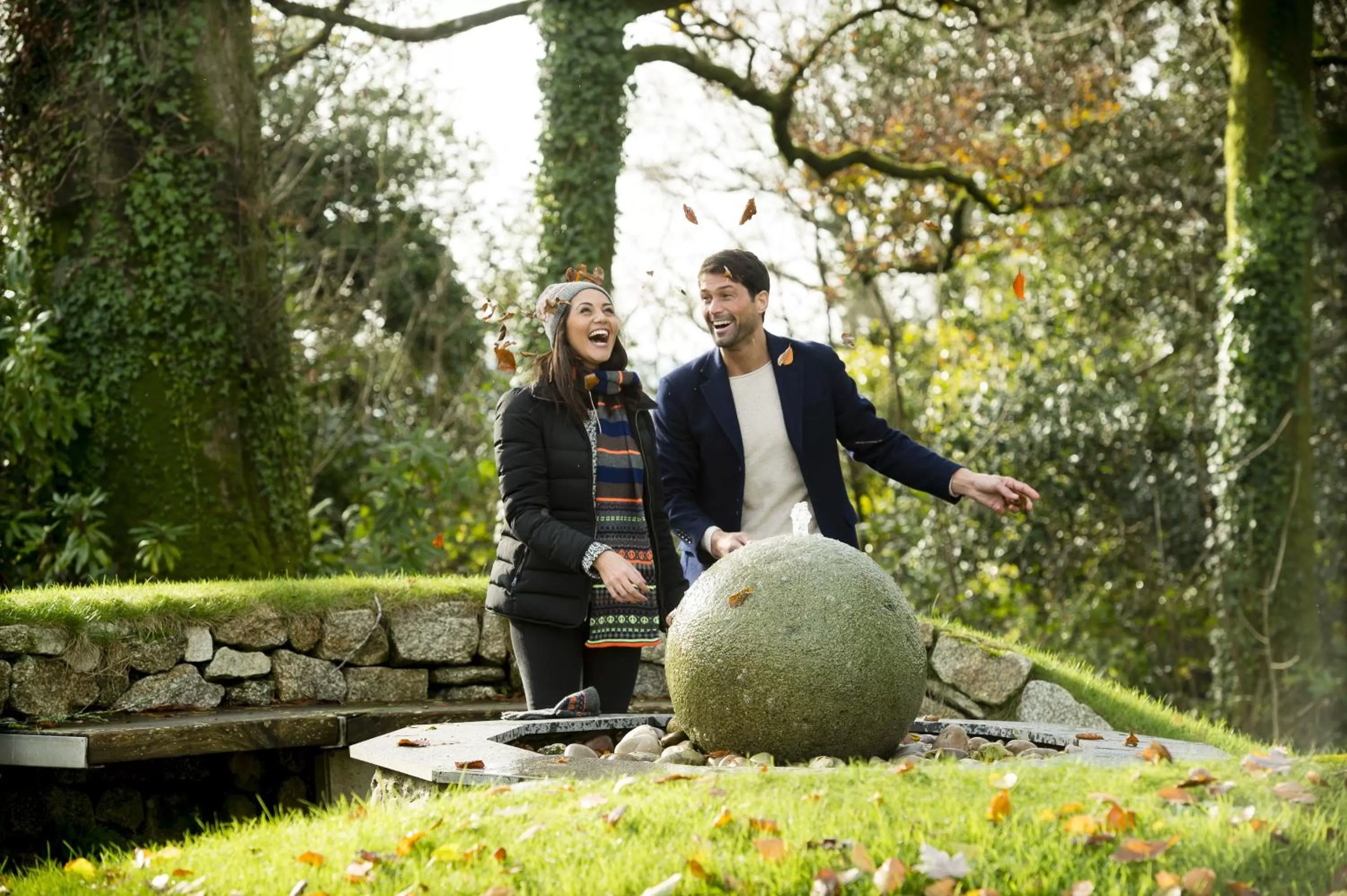 Garden in Trenython Manor Resort