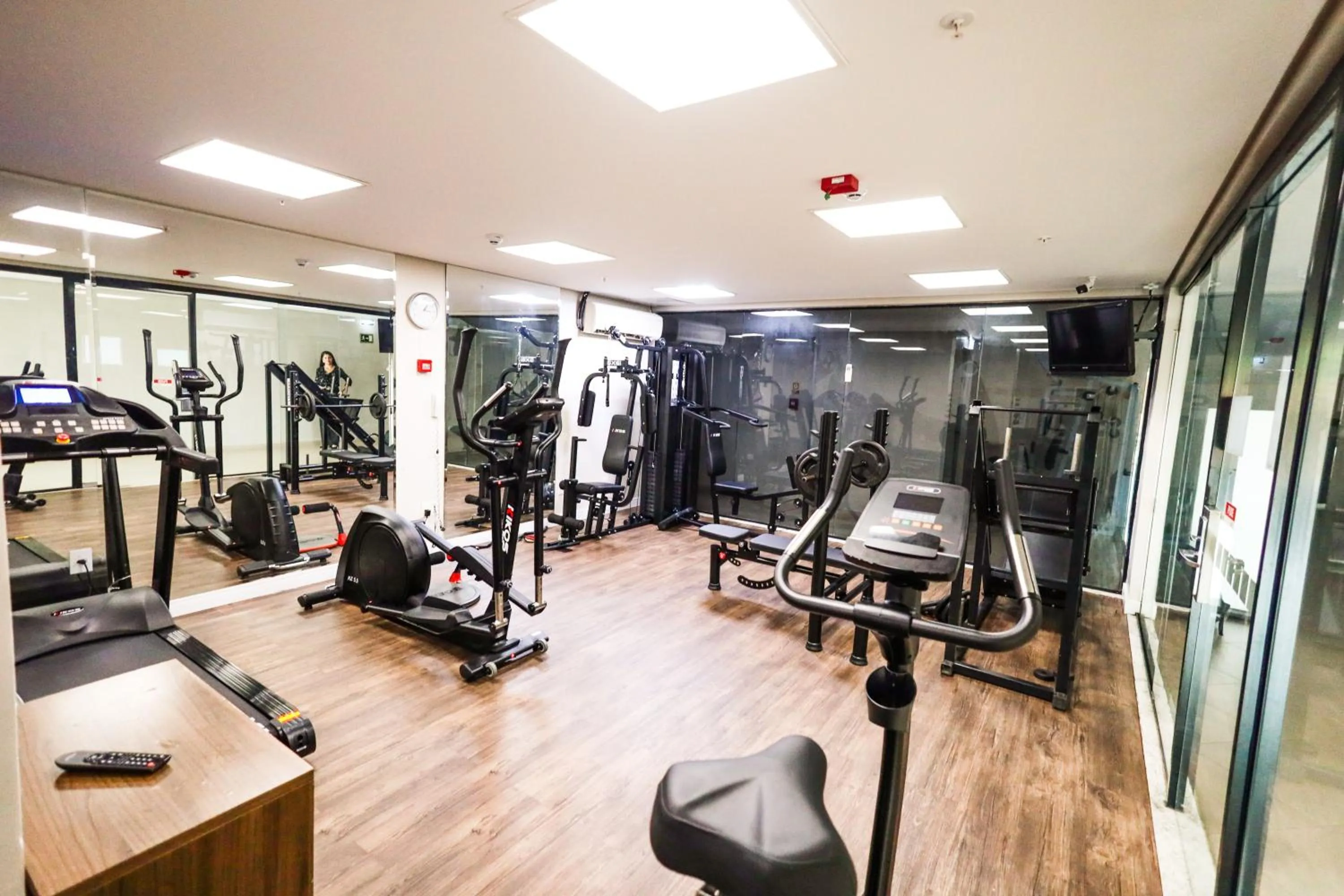Fitness centre/facilities in Hotel Inter Cuiaba