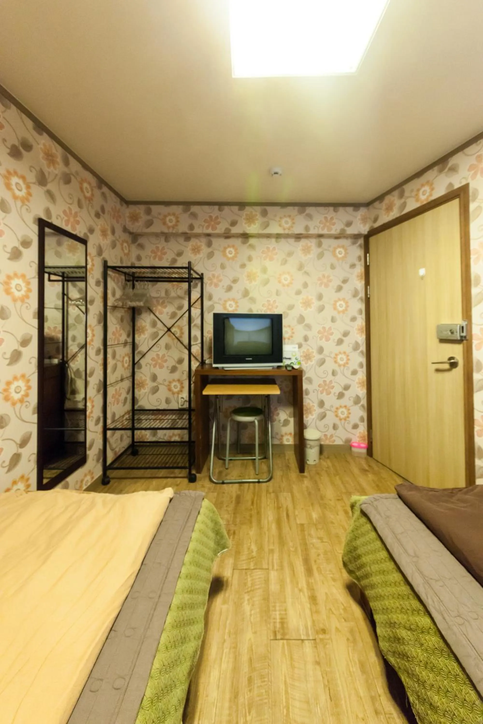 Decorative detail, Bed in Yehadoye Guesthouse