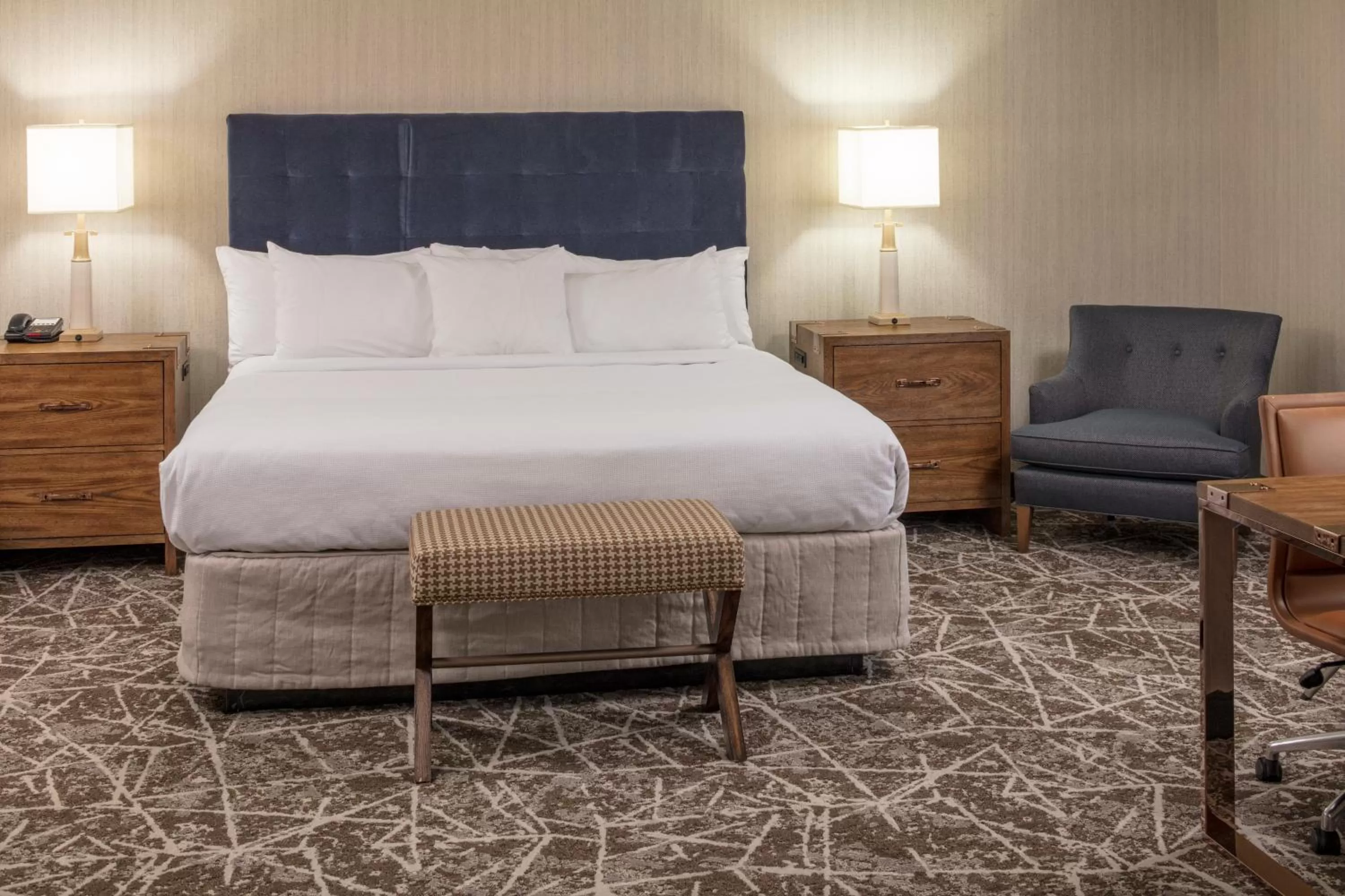 Bedroom, Bed in Hotel 1620 Plymouth Harbor