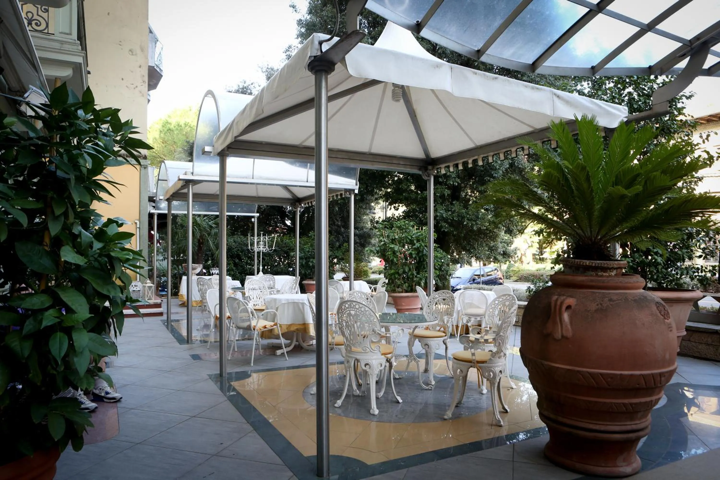 Property building in Grand Hotel Tettuccio