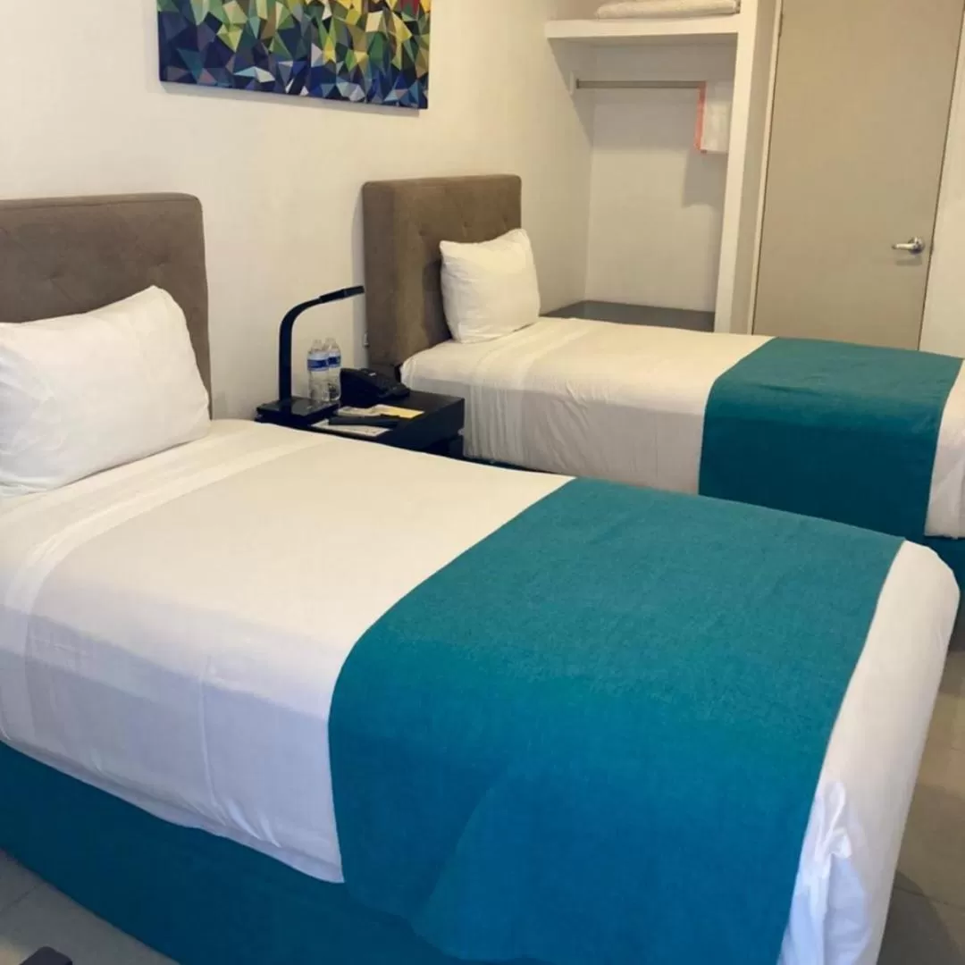 Bed in Container Inn Hotel Aeropuerto