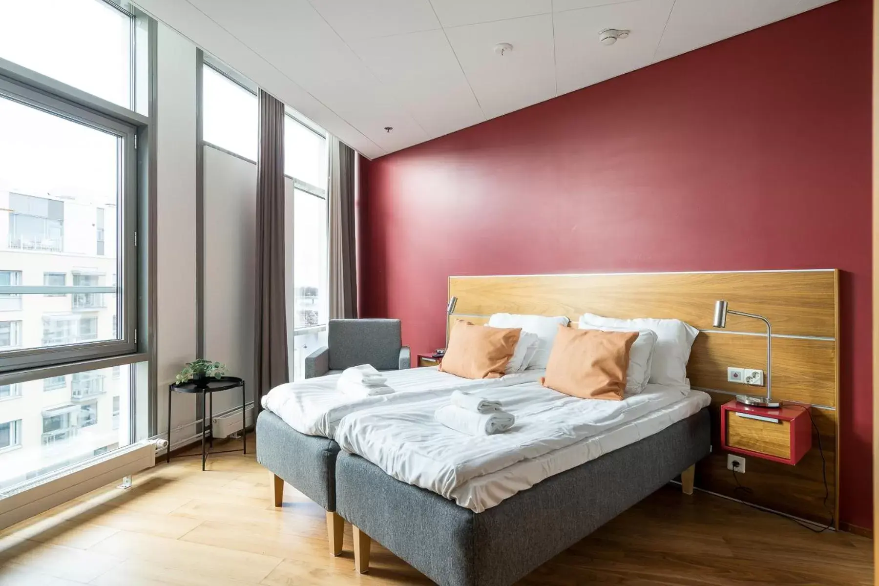 Standard Quadruple Room in Hiisi Hotel Helsinki Jätkäsaari Standard Quadruple Room in Hiisi Hotel Helsinki Jätkäsaari