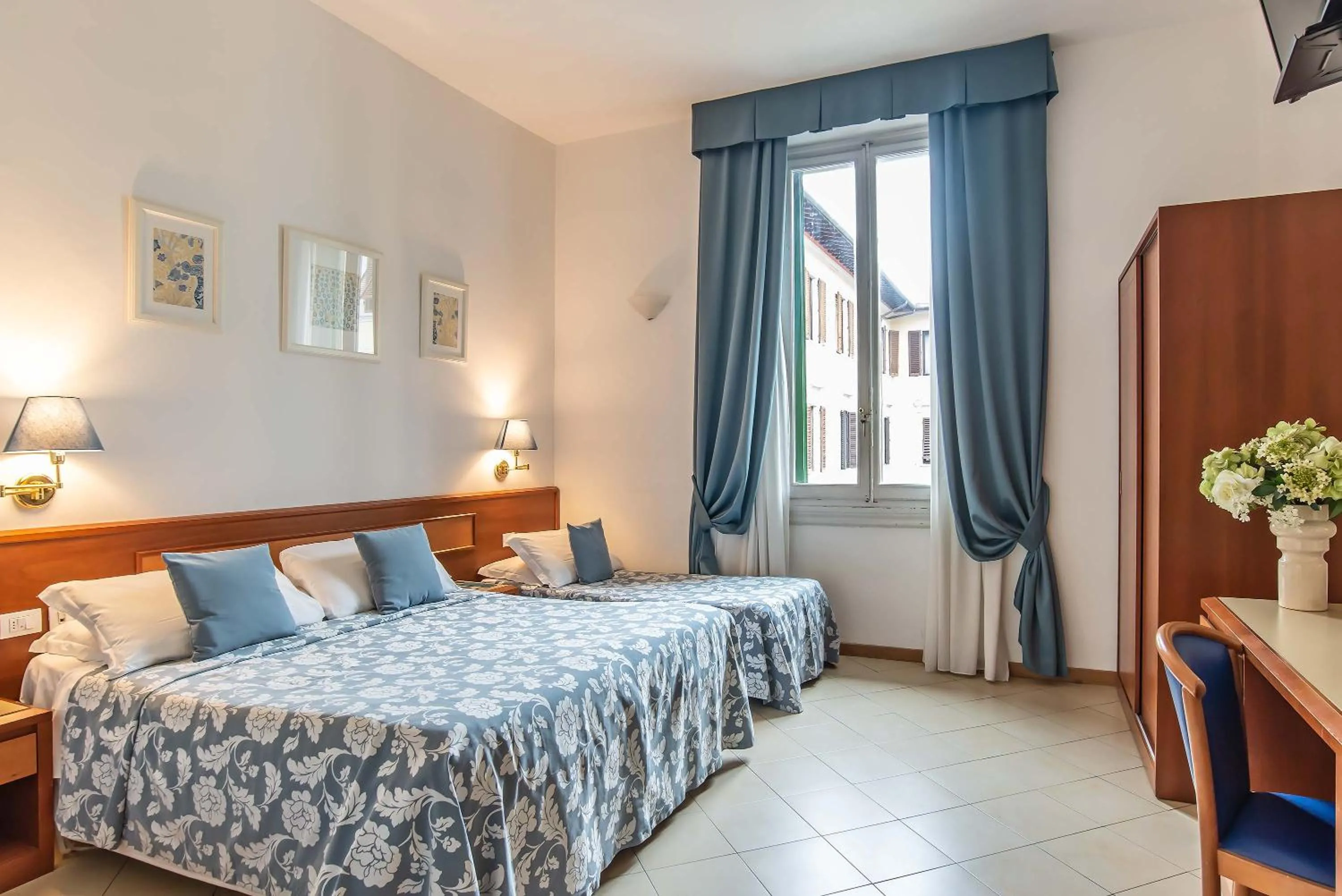 Bed in Hotel Bonifacio