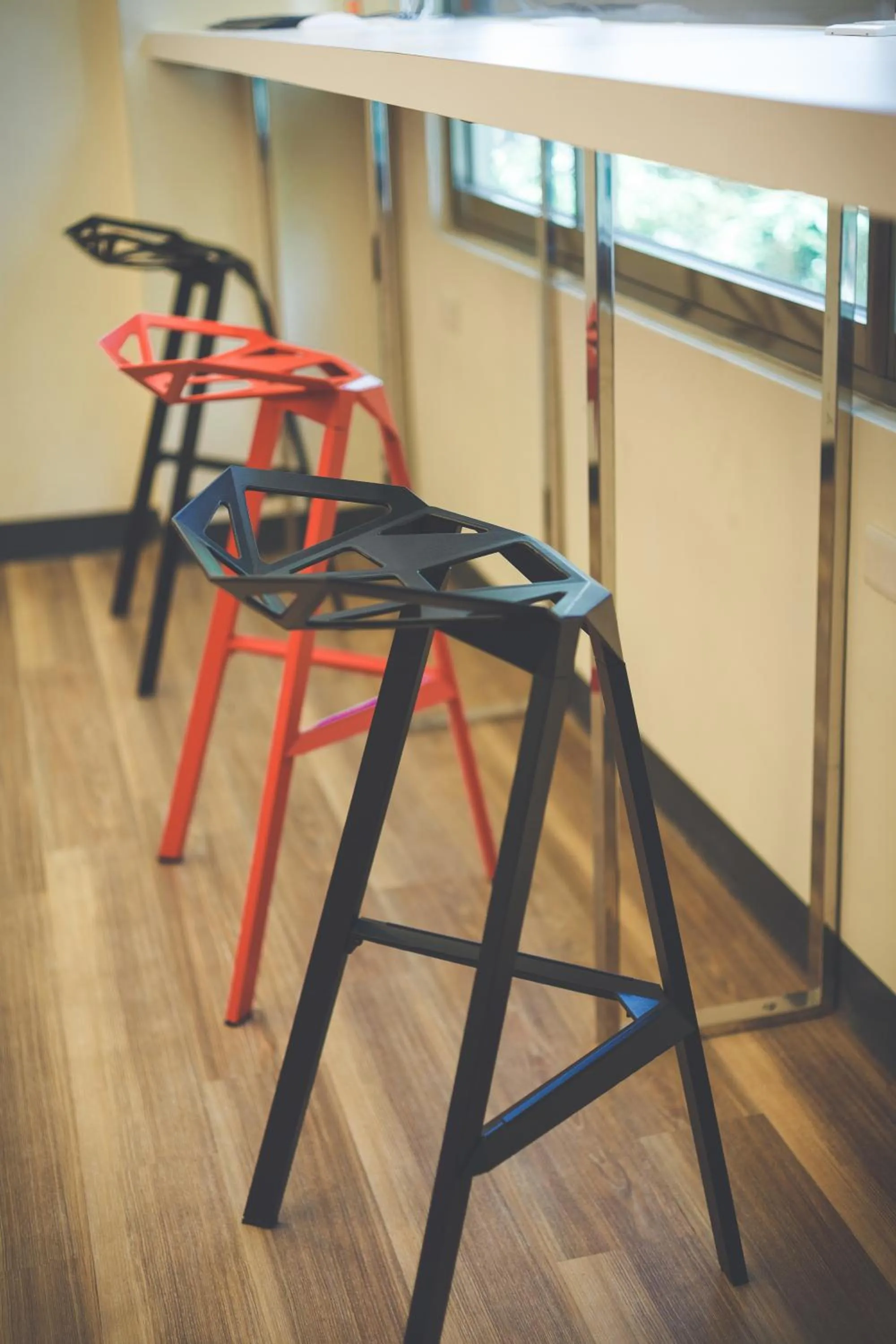 Communal lounge/ TV room, Bunk Bed in D'Well Hostel