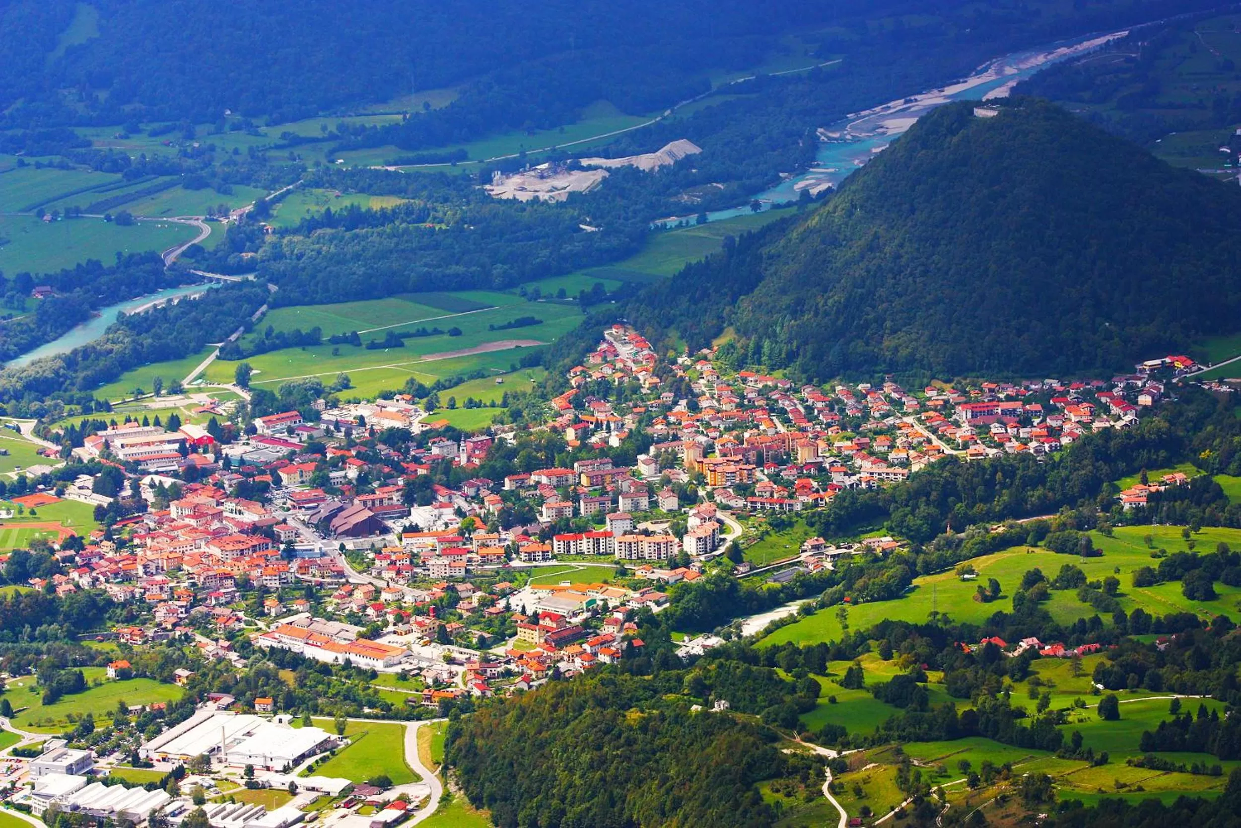 Natural landscape in Hotel Dvorec