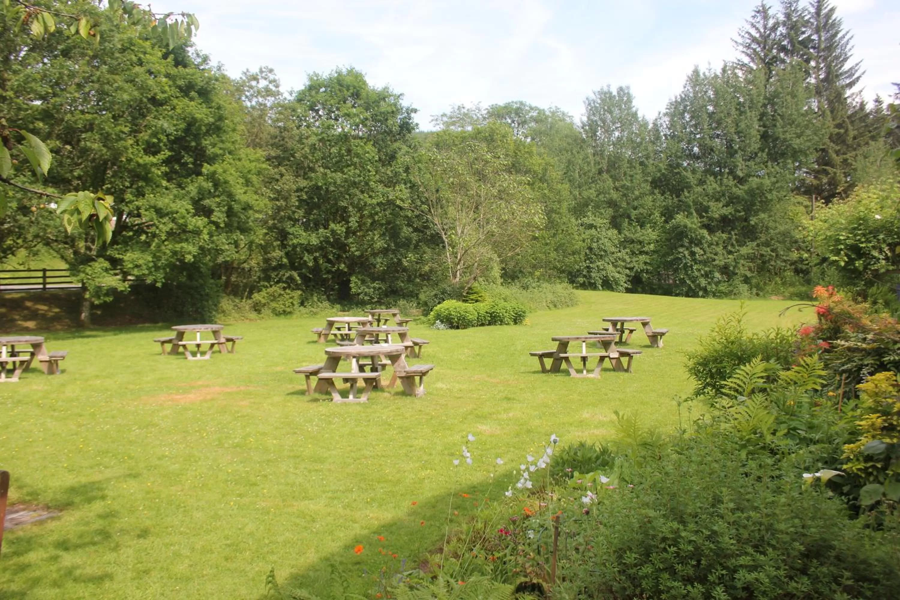 Garden in Nant Ddu Lodge Hotel & Spa