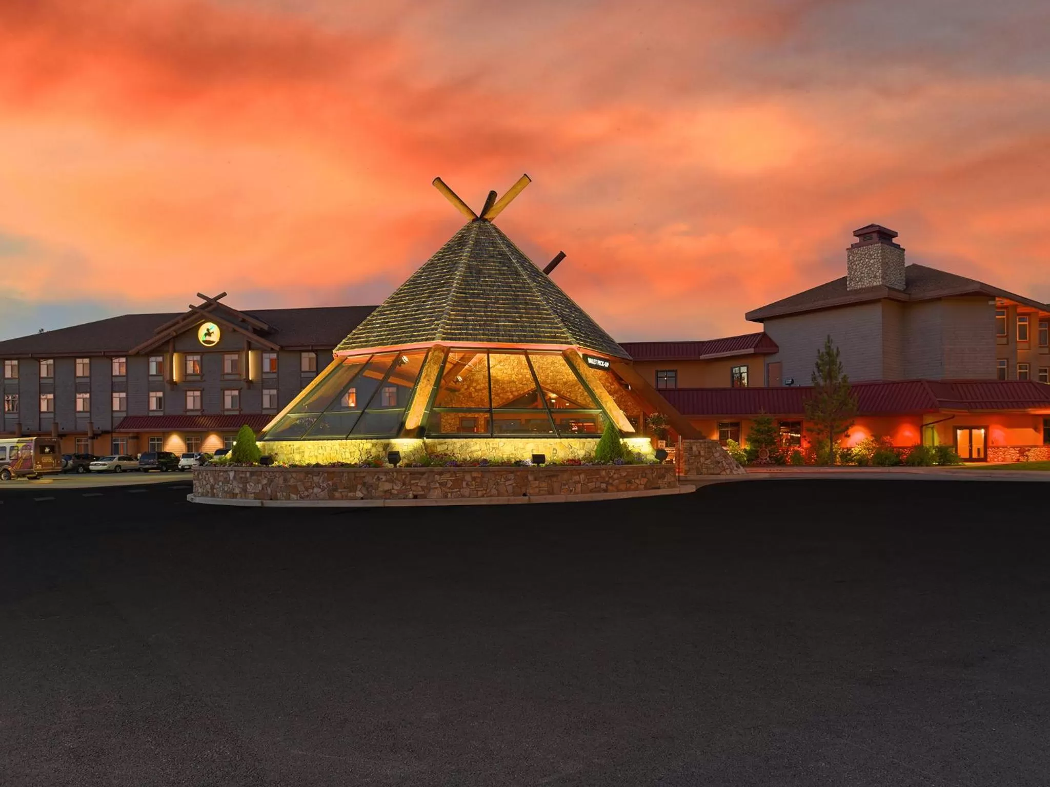 Facade/entrance in Coeur D'Alene Casino Resort Hotel