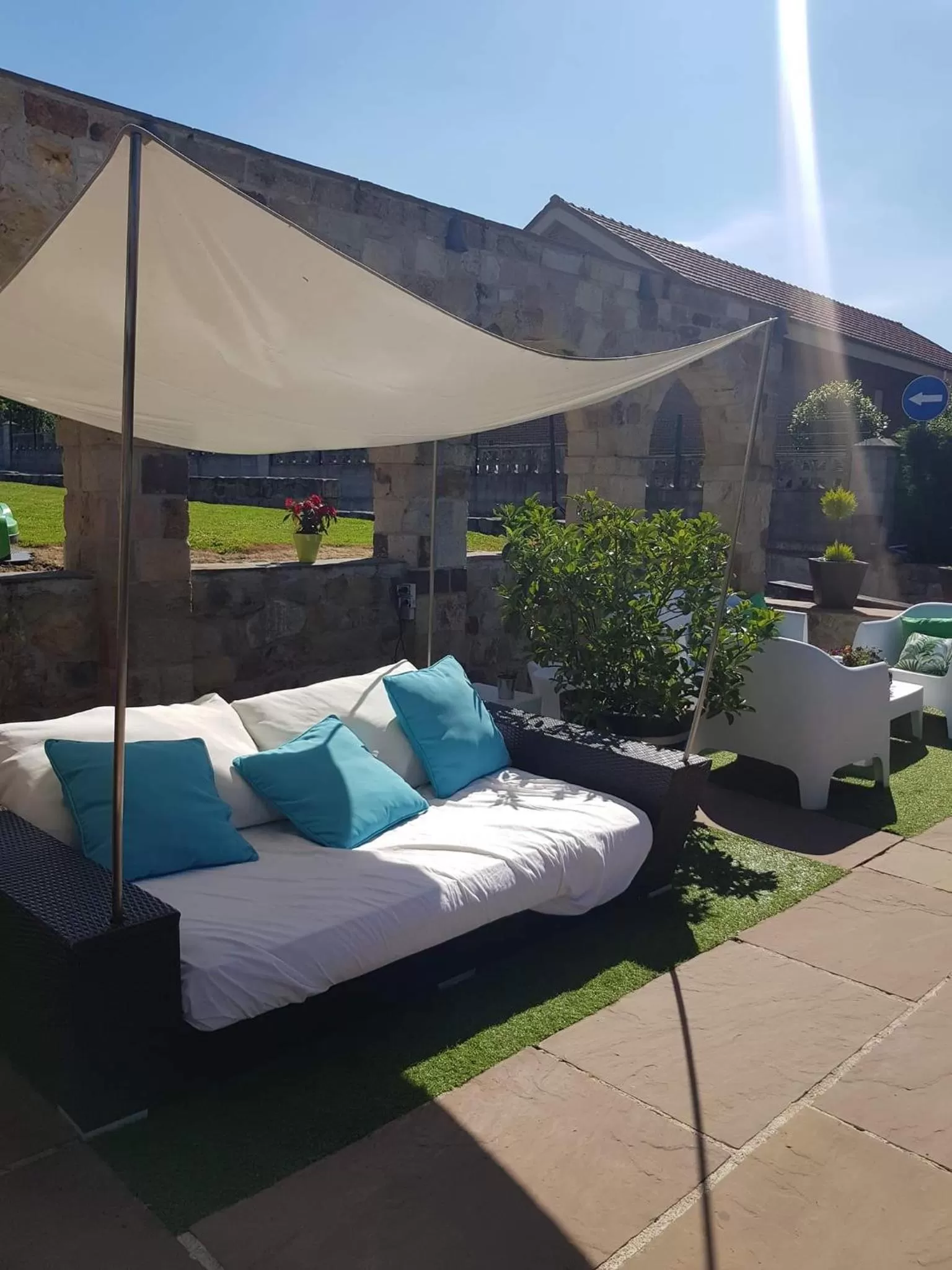 Garden in Posada la Leyenda