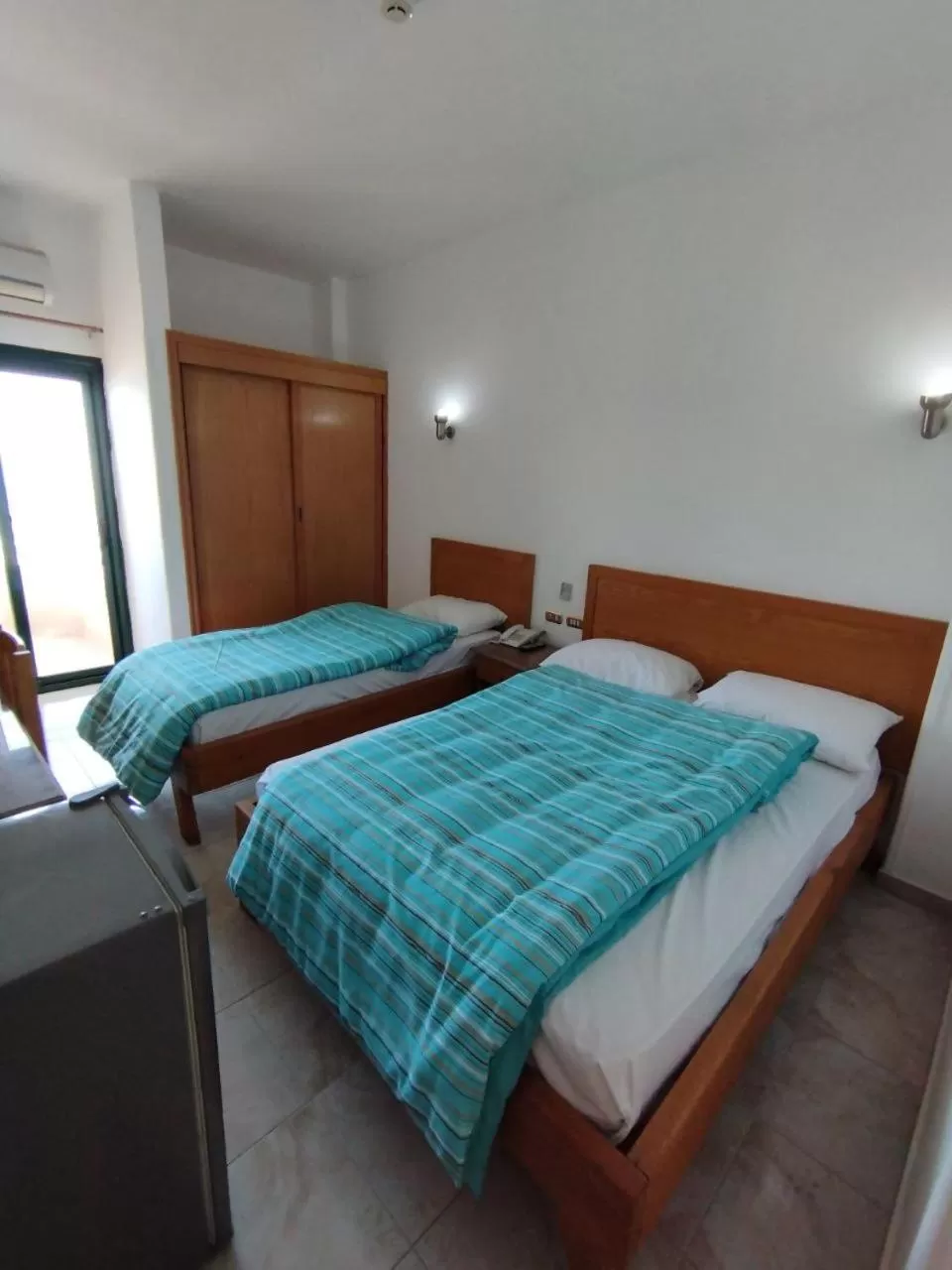 Bed in Sea View Hotel