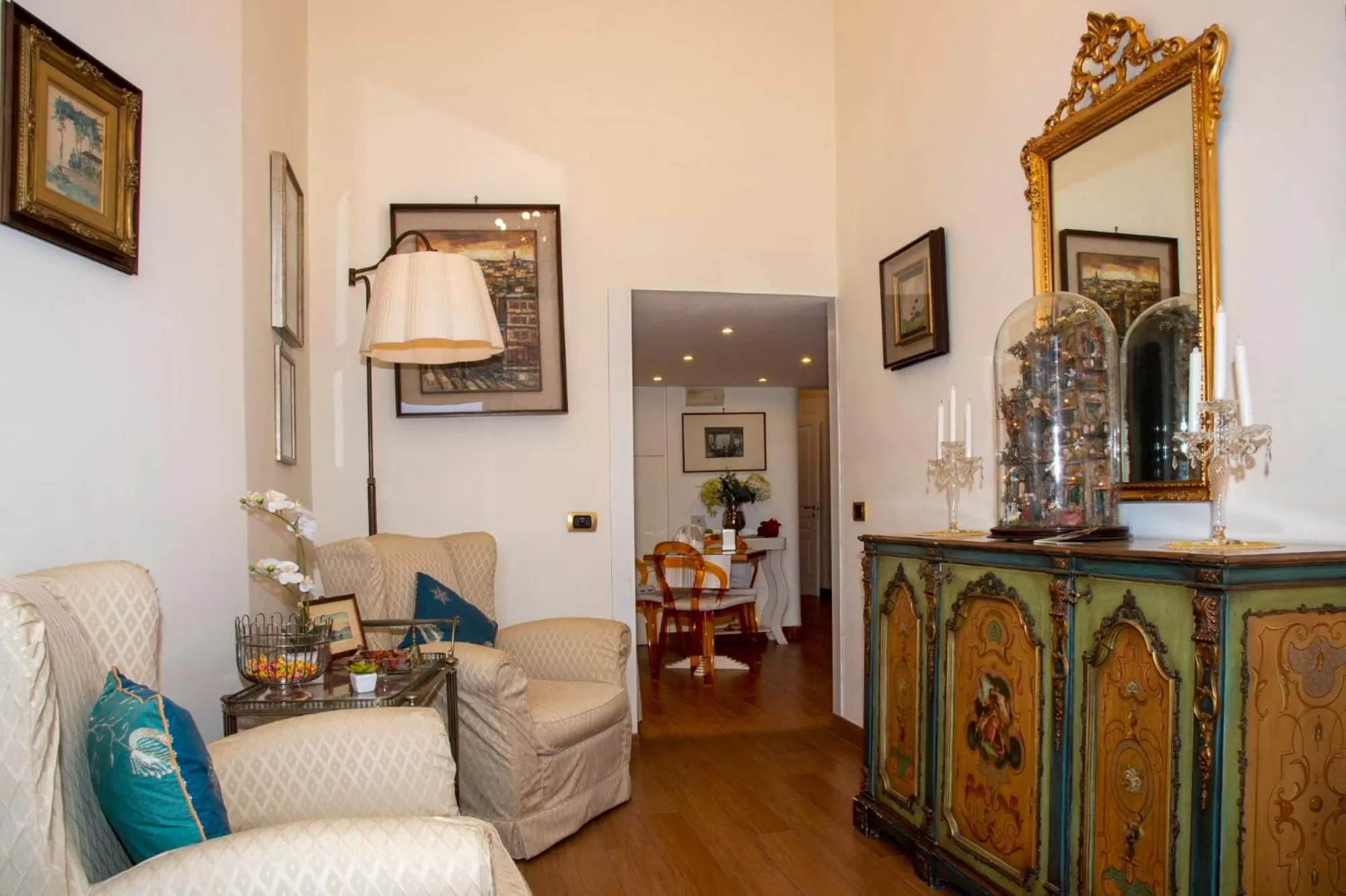 Living room in B&B Residenza Via Dei Mille