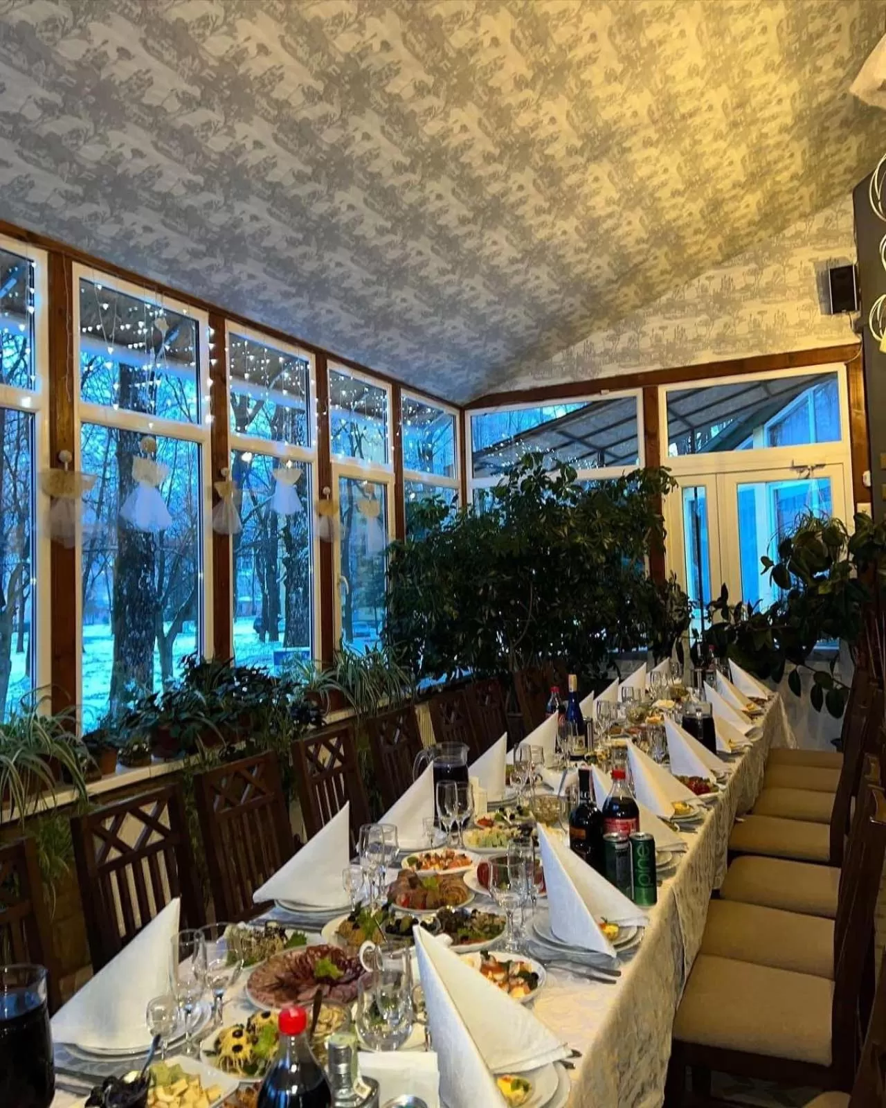 Restaurant/places to eat in Morshynska Vezha Hotel