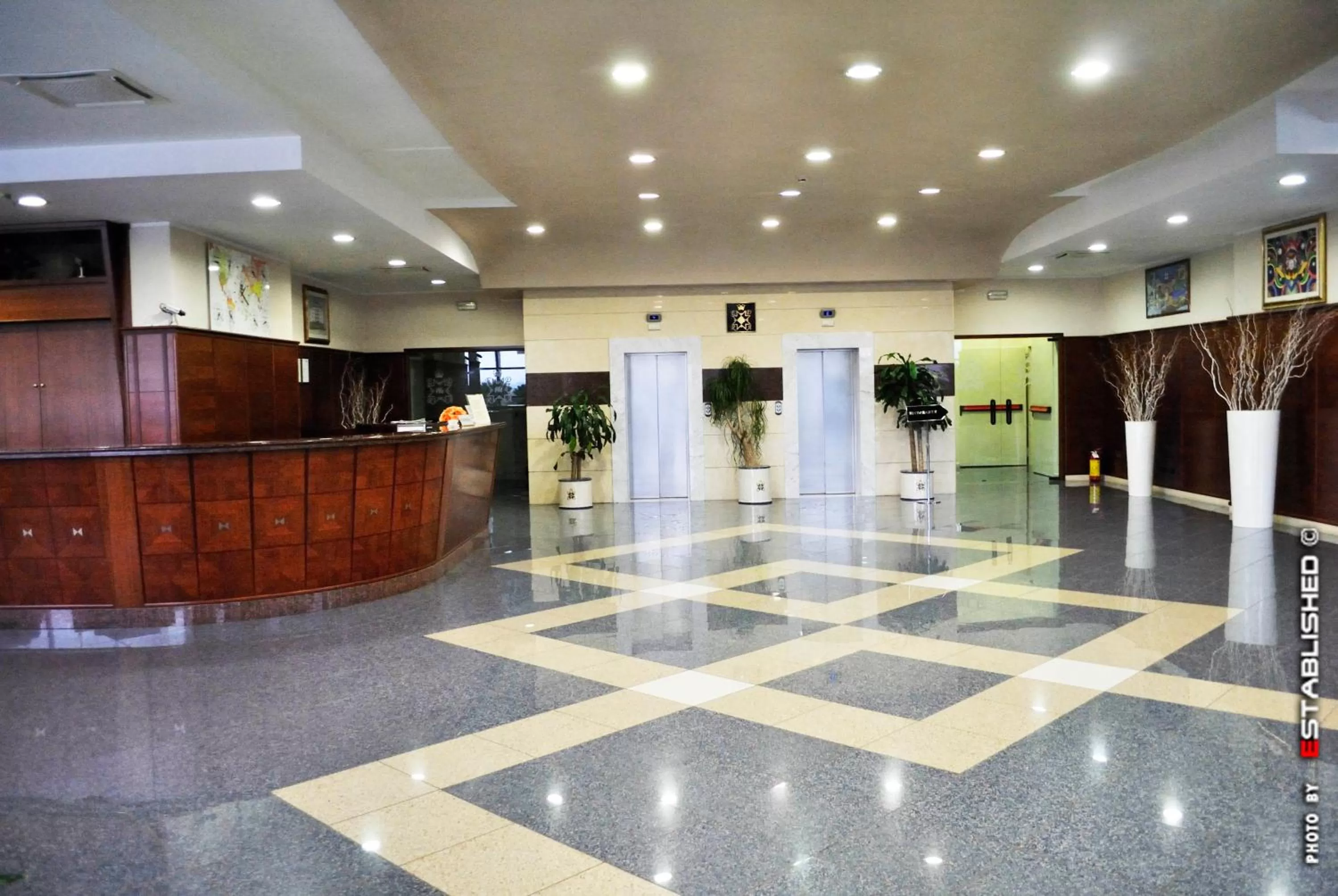 Lobby or reception in Edra Palace Hotel & Ristorante