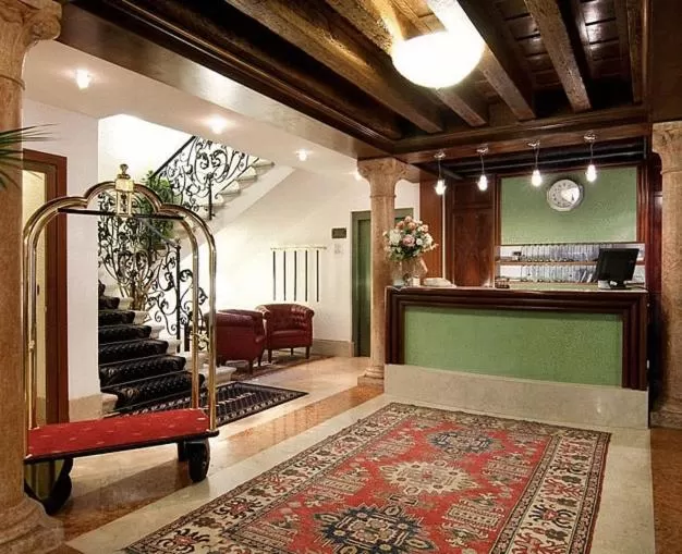 Lobby or reception in Foscari Palace