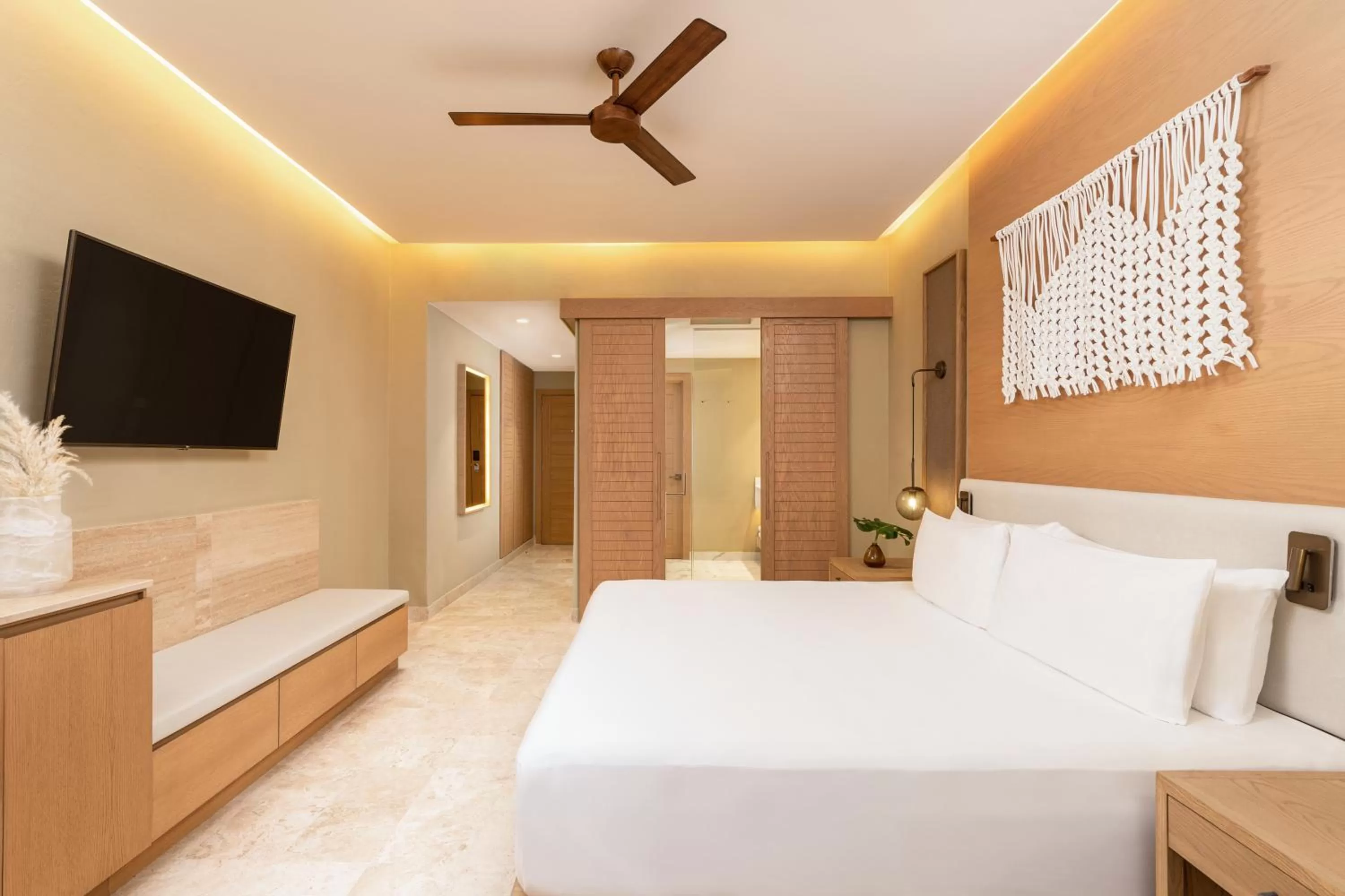 King Junior Suite with Ocean Front View in Hyatt Zilara Riviera Maya Adults Only All-Inclusive