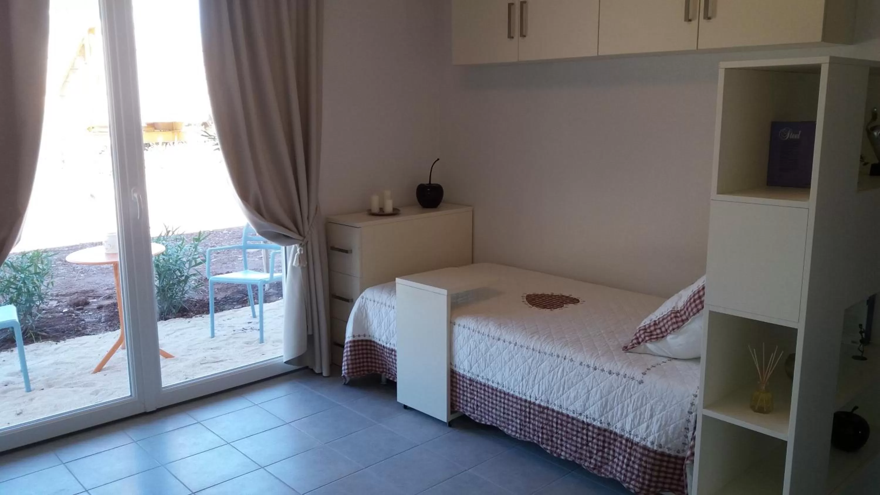 Garden view in Résidence Estérazur