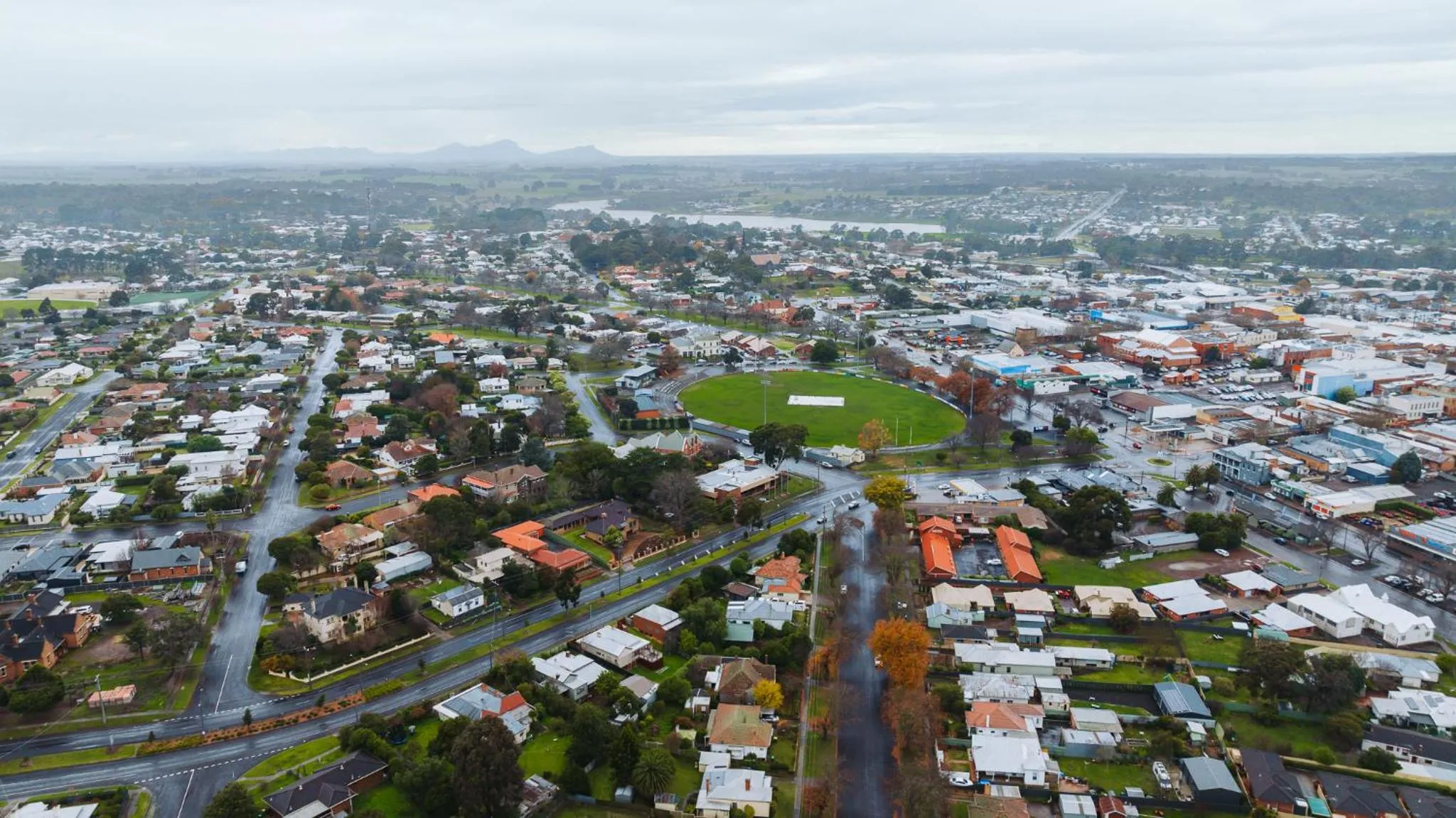 Bird's eye view in AAt 28 Goldsmith Motel