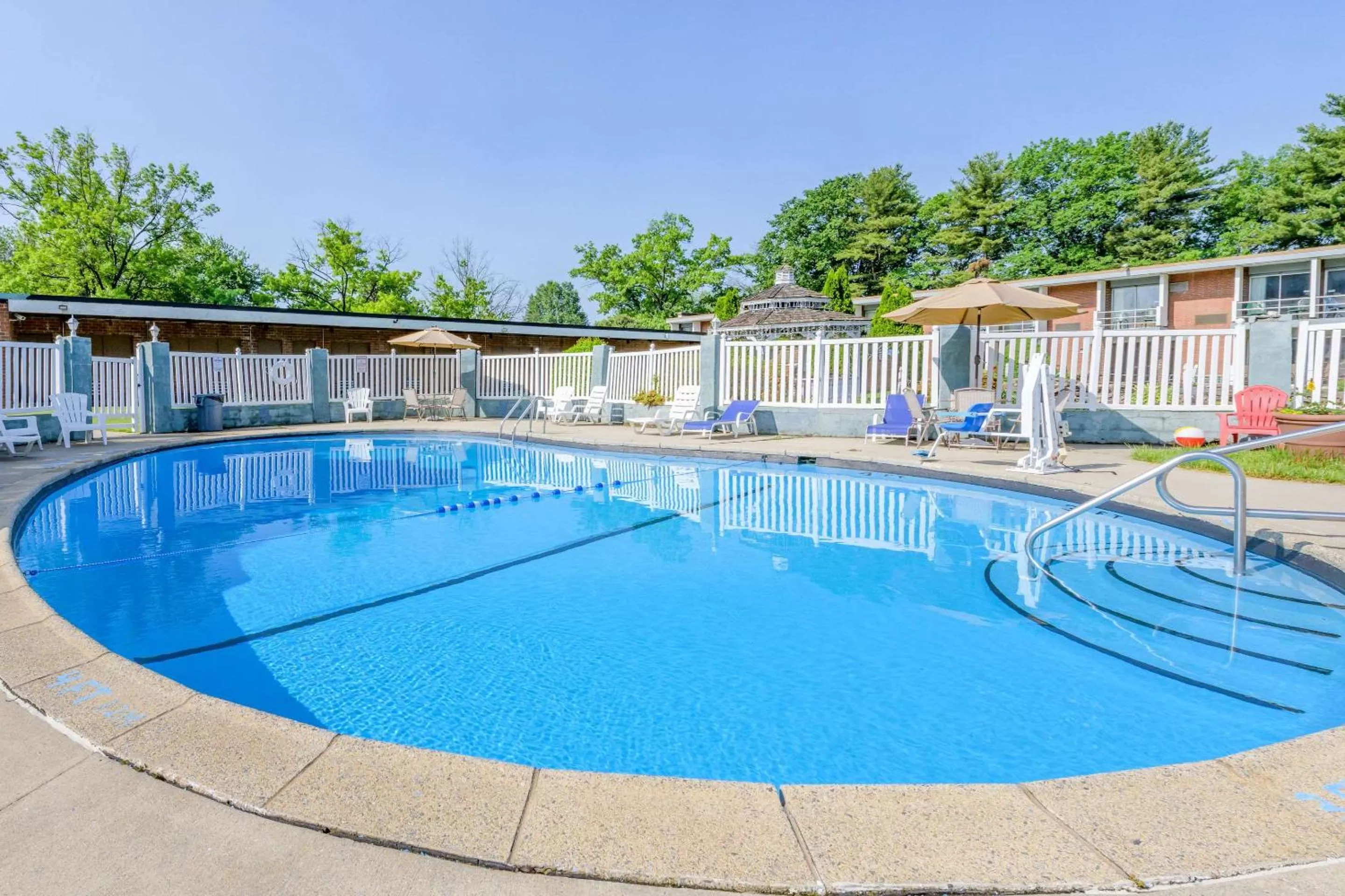 On site, Swimming Pool in Days Inn & Suites by Wyndham Lebanon PA