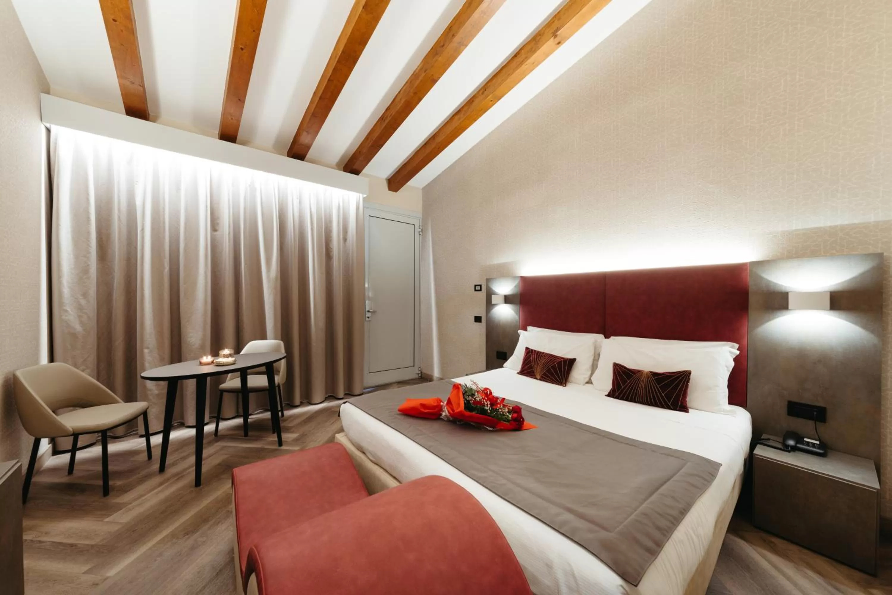 Bed in Hotel Motel Prestige