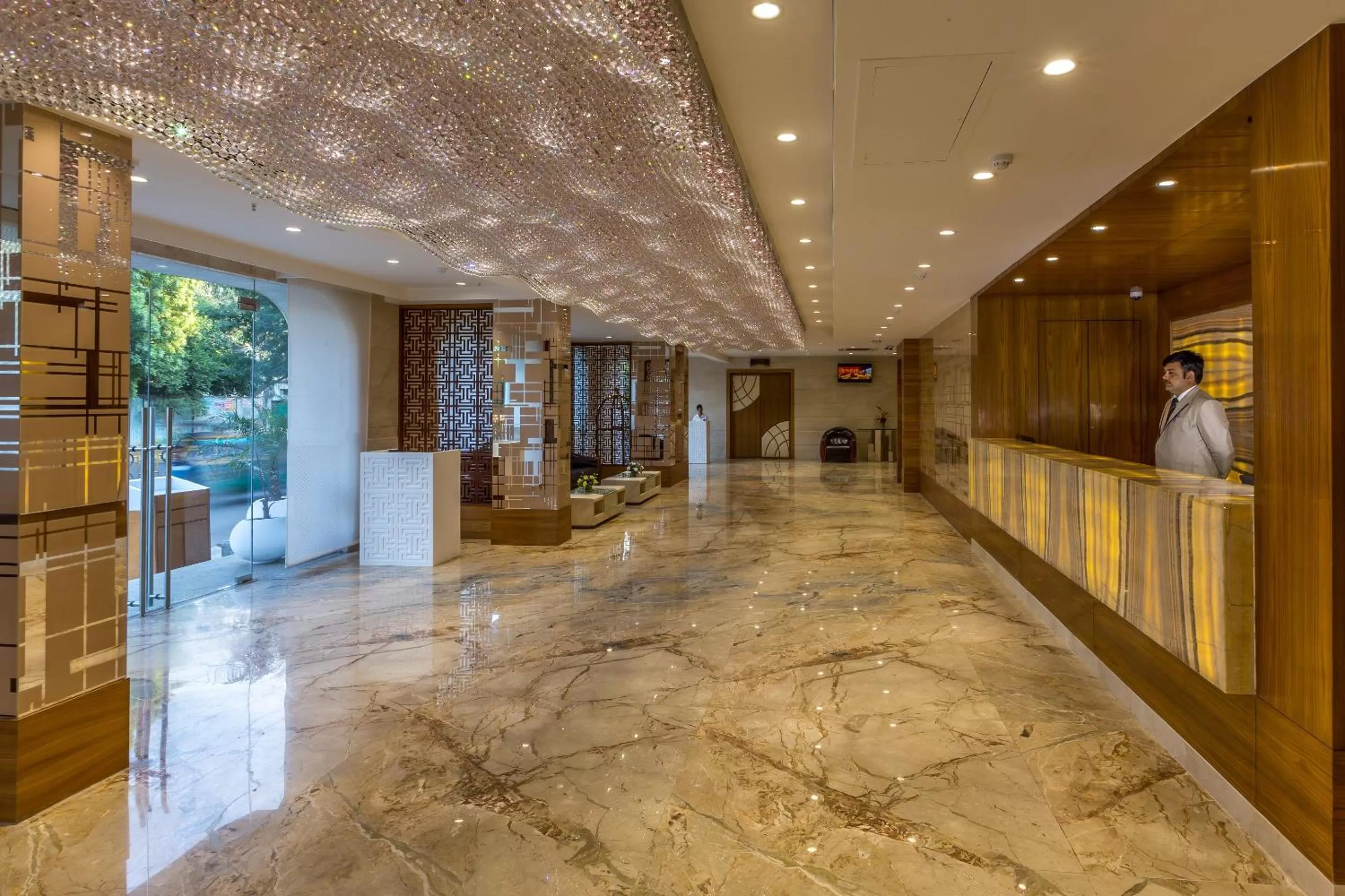 Lobby or reception in Clarks Inn Suites Gwalior