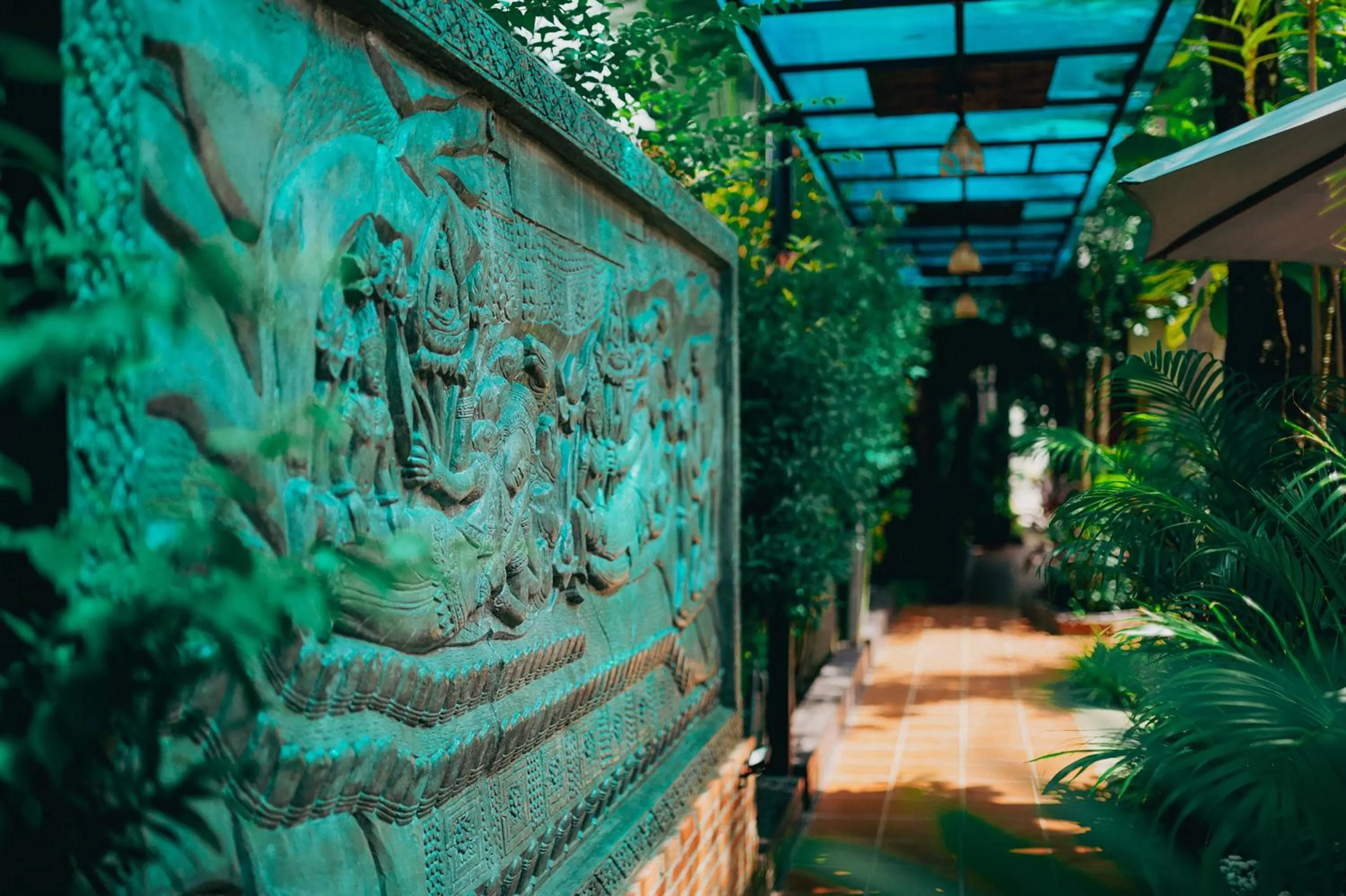 Garden in Sophavady D'Angkor