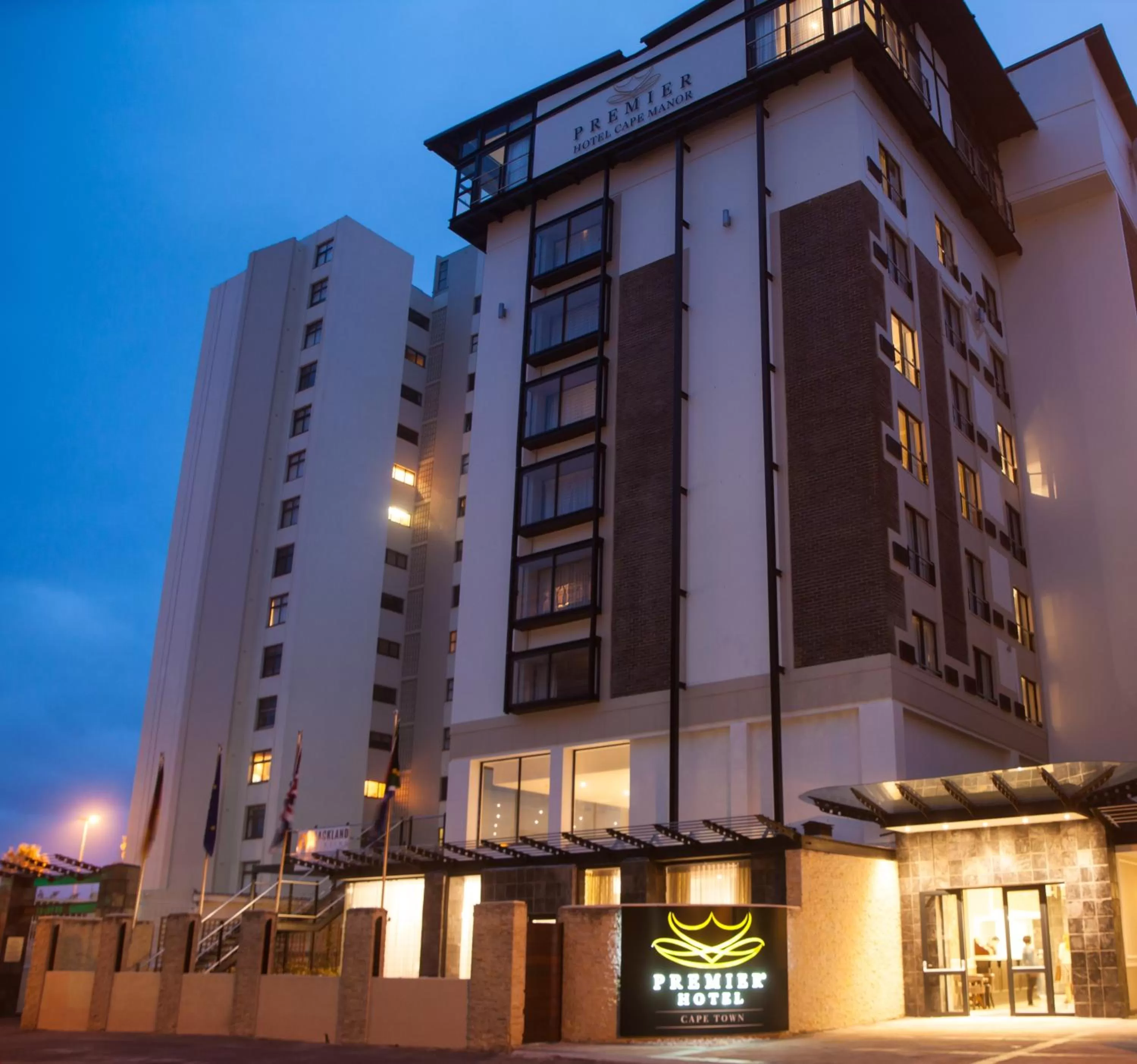 Property building in Premier Hotel Cape Town