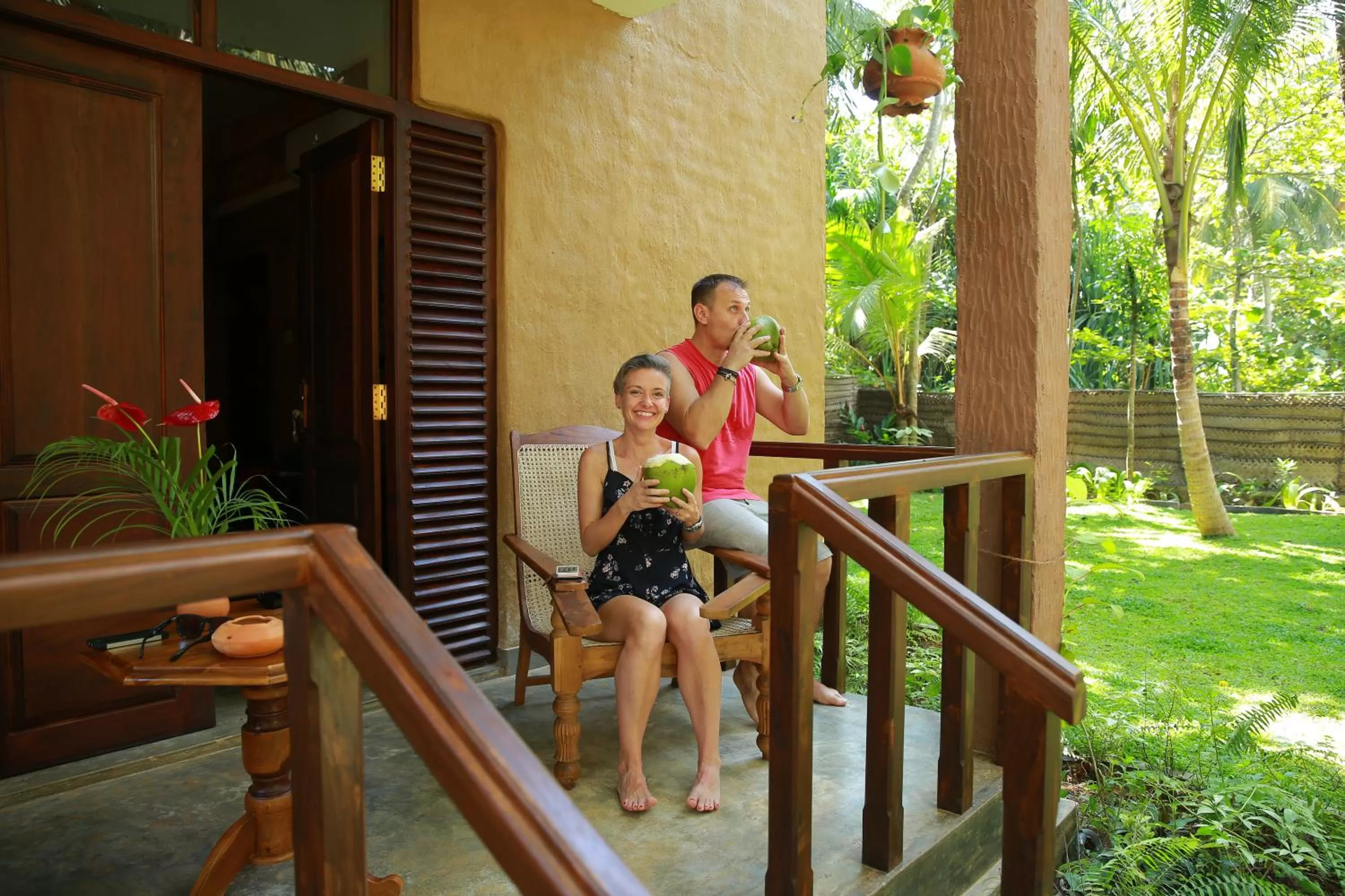 Balcony/Terrace in Limecabanas-srilanka