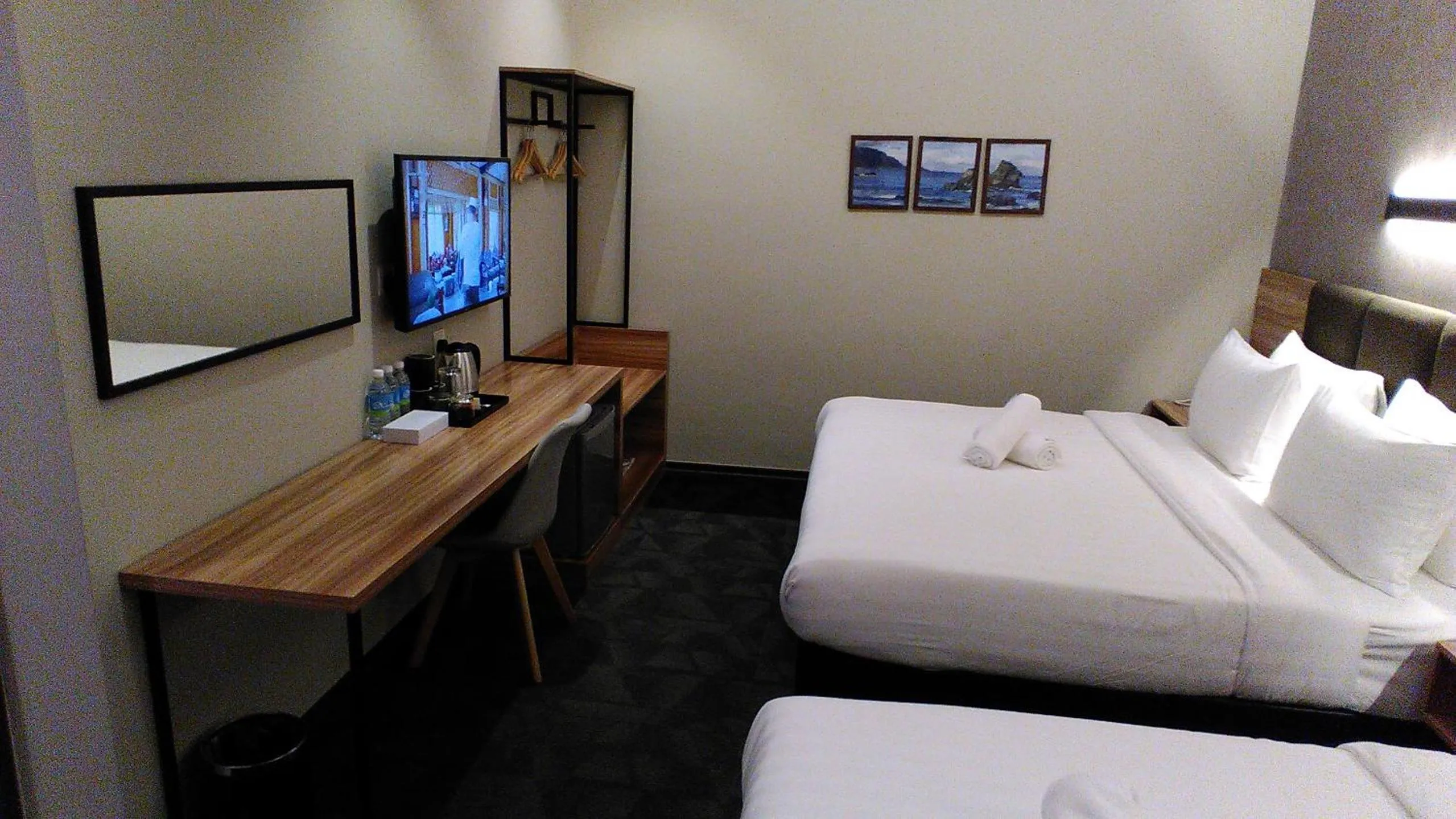 Bed in Prestigo Hotel - Johor Bharu